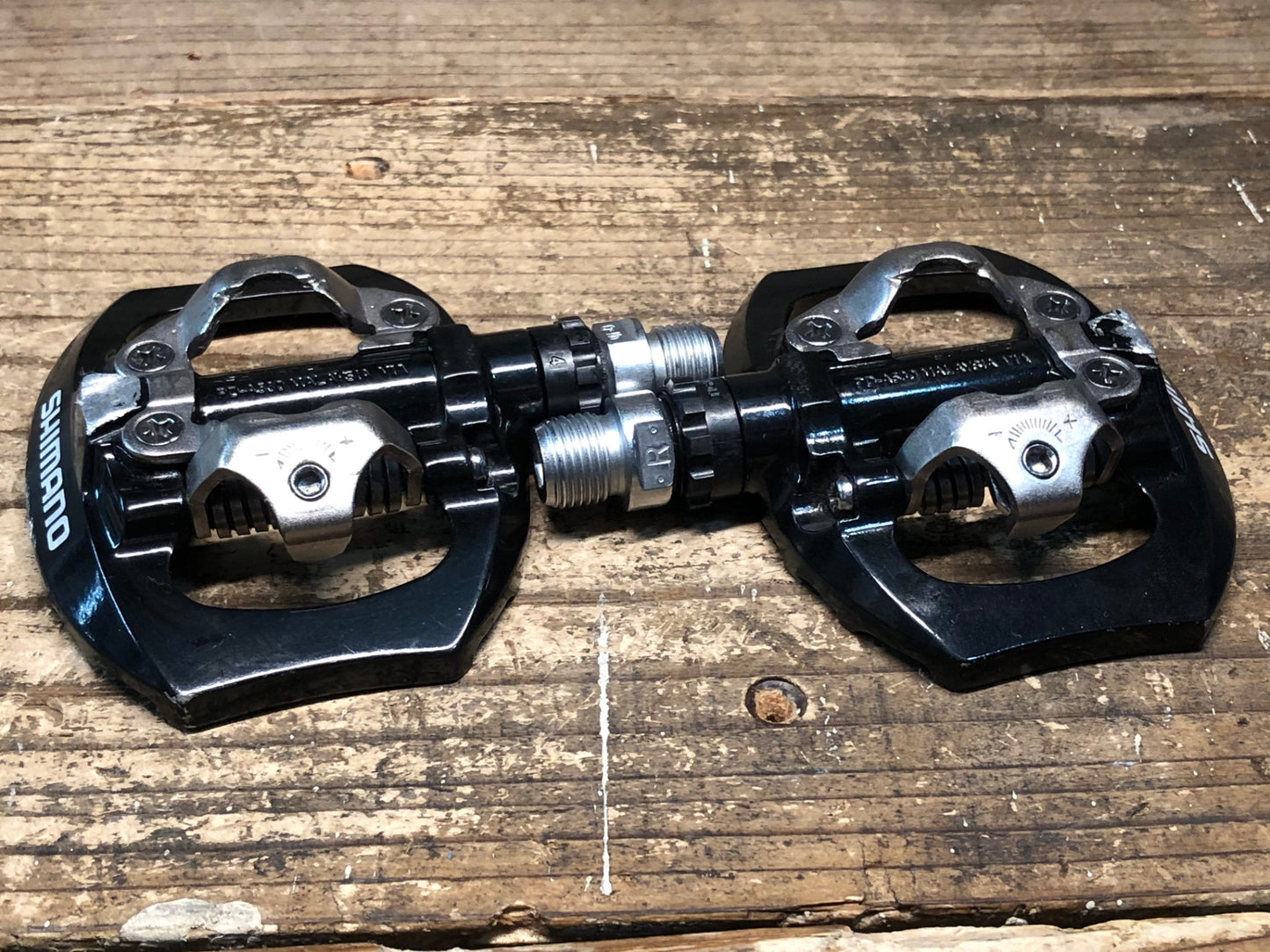 IZ170 シマノ SHIMANO PD-A530 ビンディングペダル SPD 片面フラット