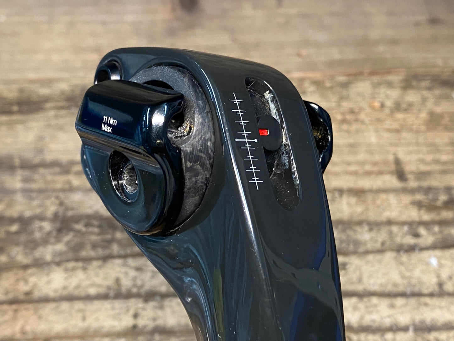 IX437 ボントレガー BONTRAGER XXX カーボン シートポスト 350mm Φ27.2 締め跡