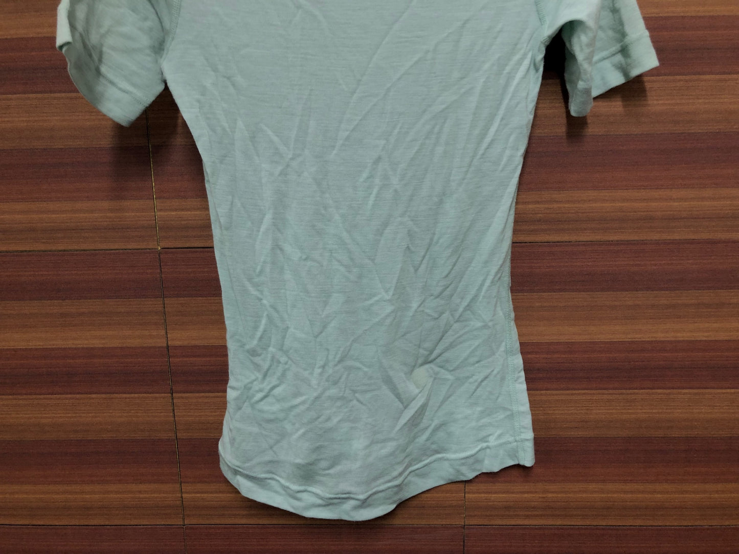 IP242 ラファ Rapha MERINO BASE LAYER - SHORT SLEEVE 半袖 べースレイヤー 薄緑 XS