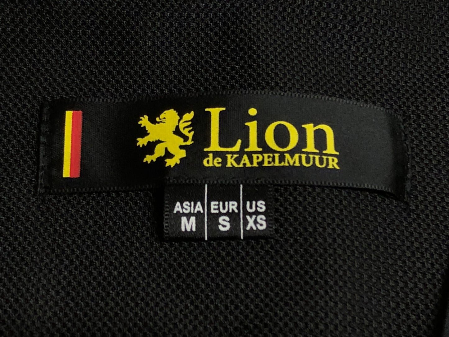 IJ549 リオンドカペルミュール Lion de KAPELMUUR ビブタイツ 黒 M