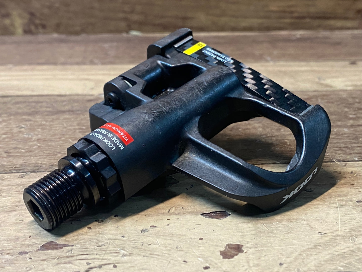 IJ931 ルック LOOK Keo Blade Carbon ビンディングペダル チタンシャフト