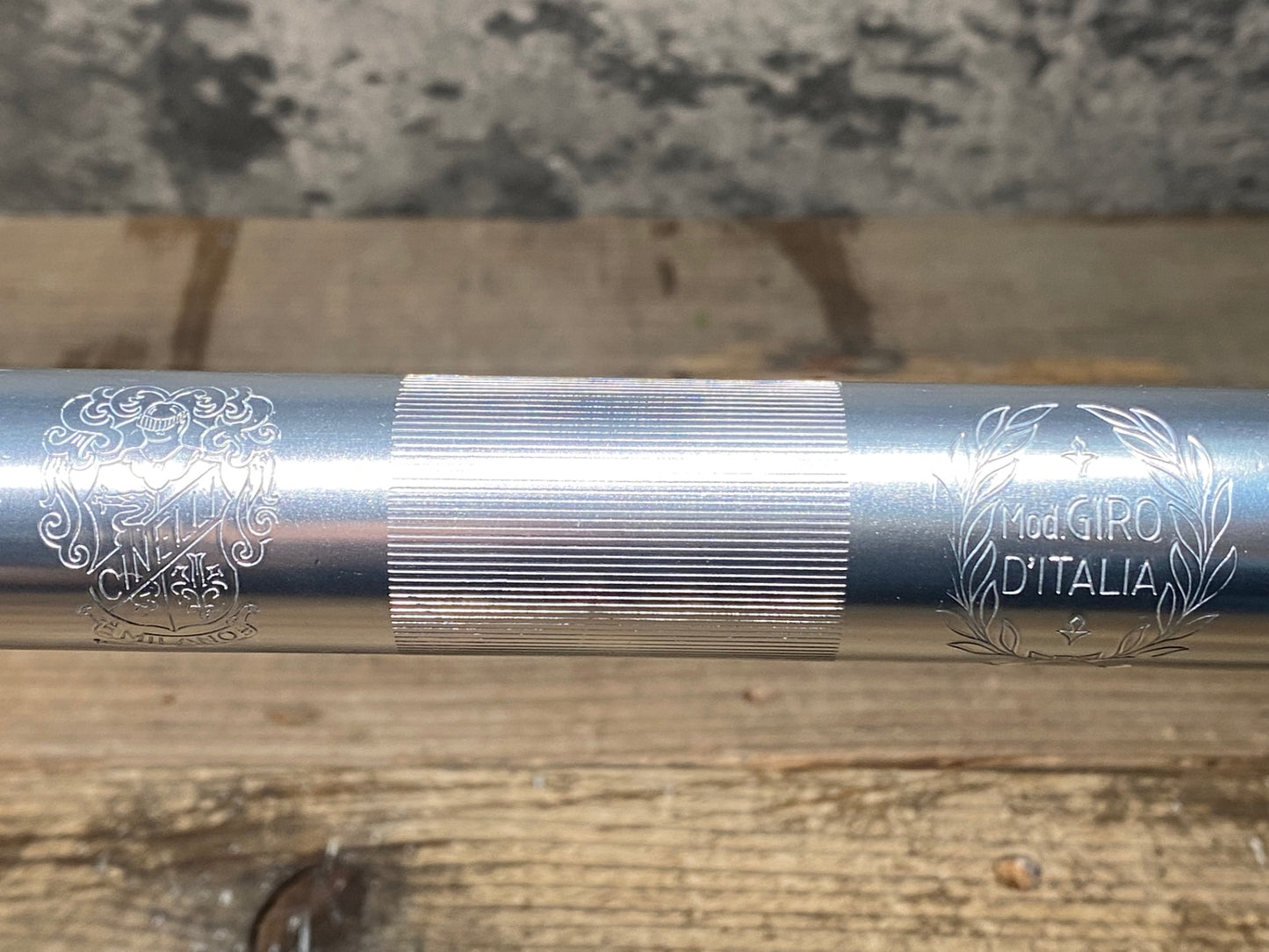 IZ684 チネリ Cinelli Giro D' Italia Handlebar 鉄仮面 アルミドロップハンドル エンドC-C400mm Φ26.4