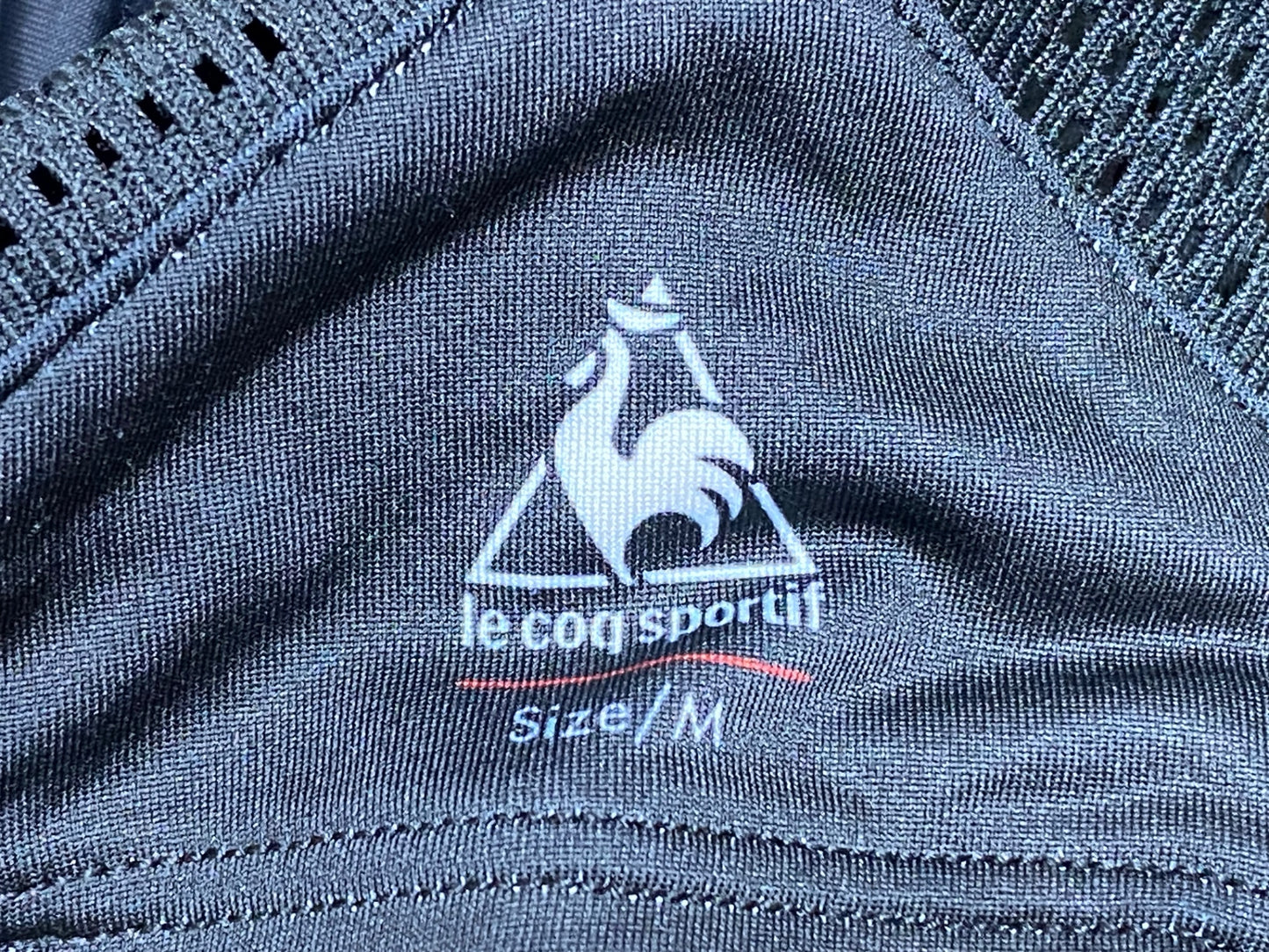 IP211 ルコック le coq sportif ビブショーツ 黒 M ※動物の毛