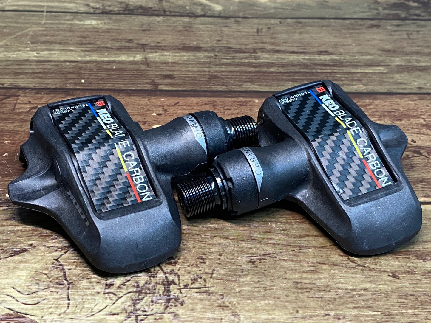 JB228 ルック LOOK KEO BLADE CARBON CERAMIC Ti ビンディングペダル チタンシャフト