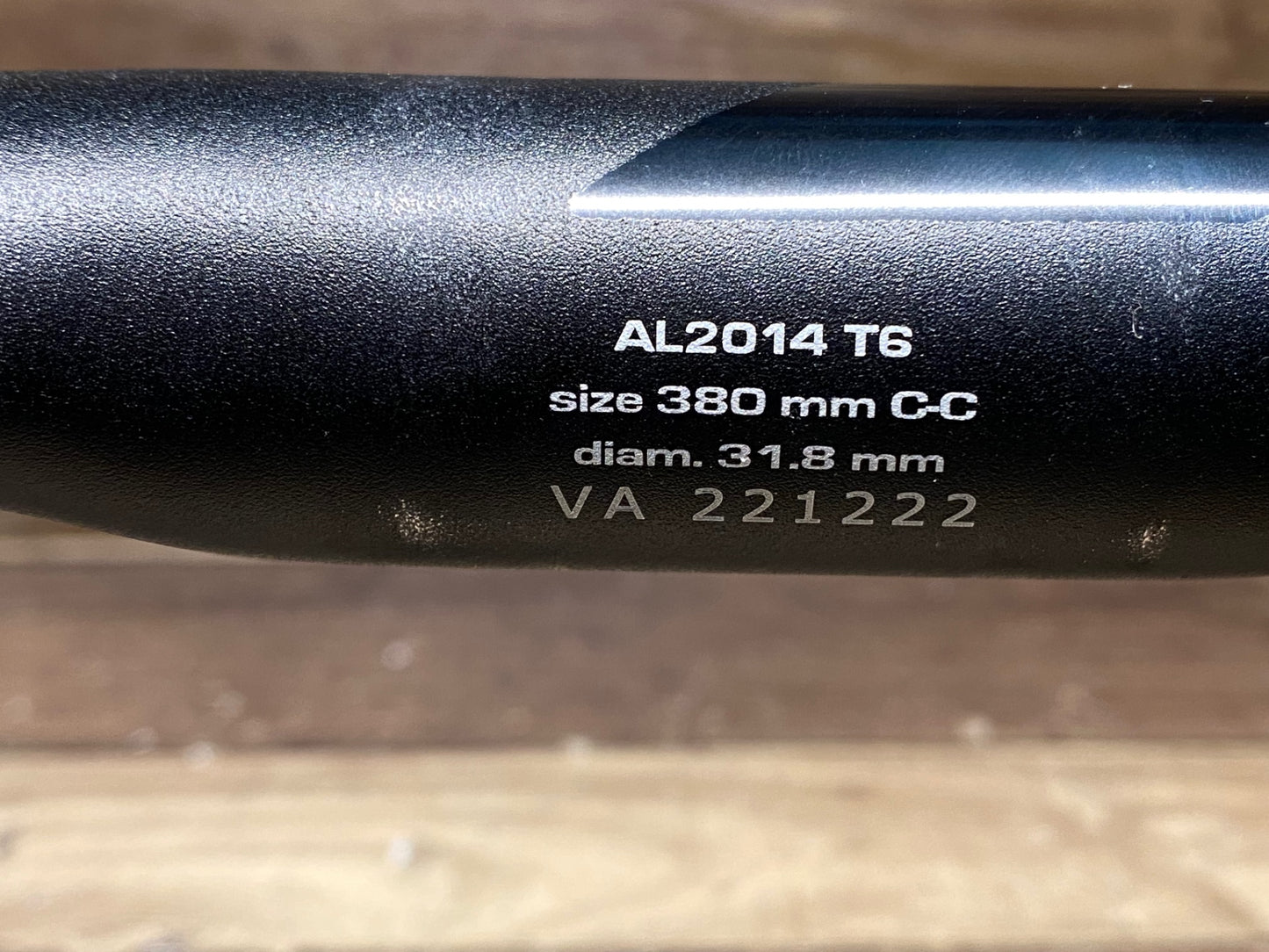 IN003 シマノ SHIMANO PRO PLT アルミ ドロップハンドル 黒 Φ31.8 エンドC-C380mm