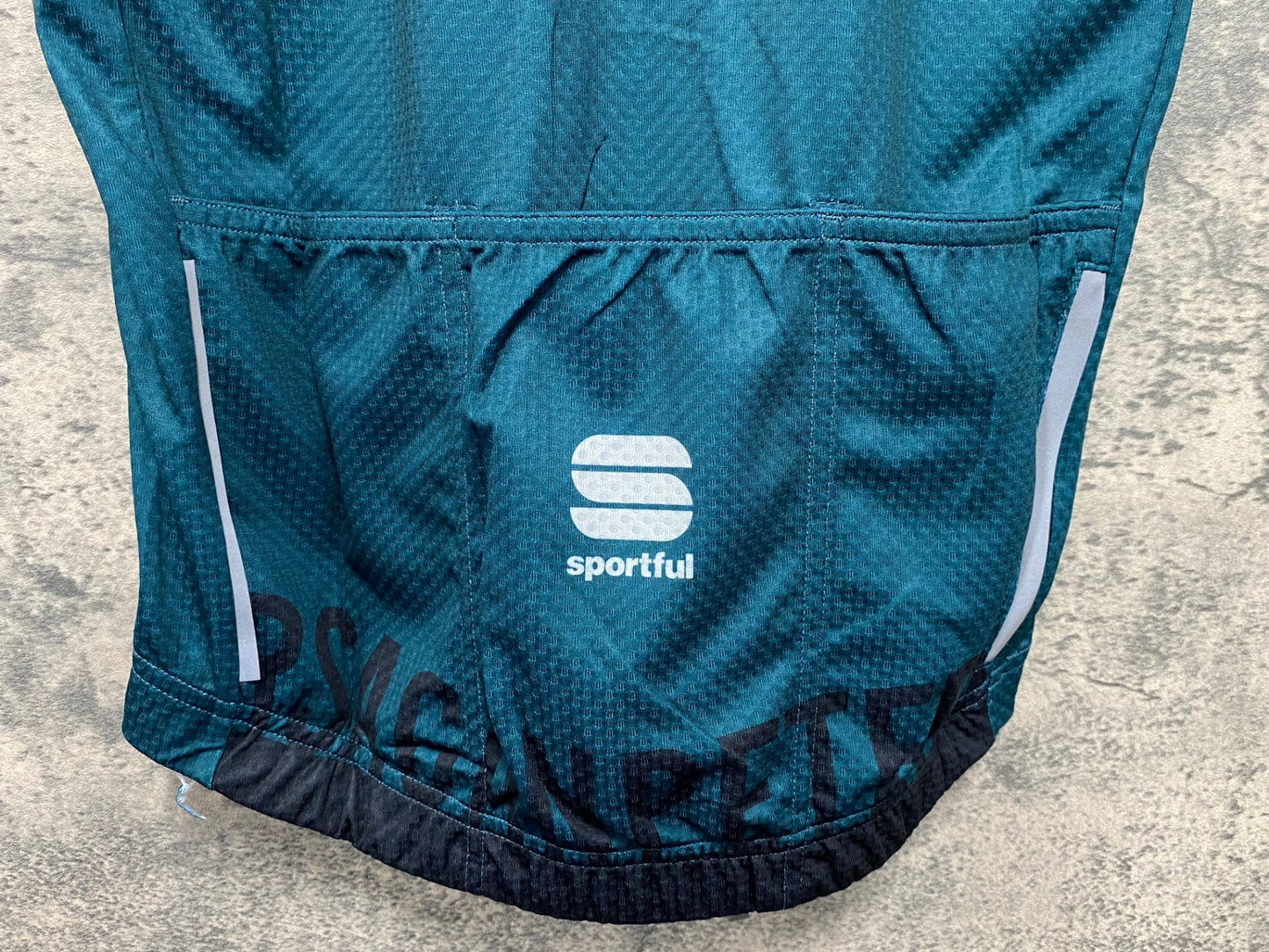 IY885 スポーツフル Sportful 半袖 サイクルジャージ 緑 S Sagan ONE Jersey