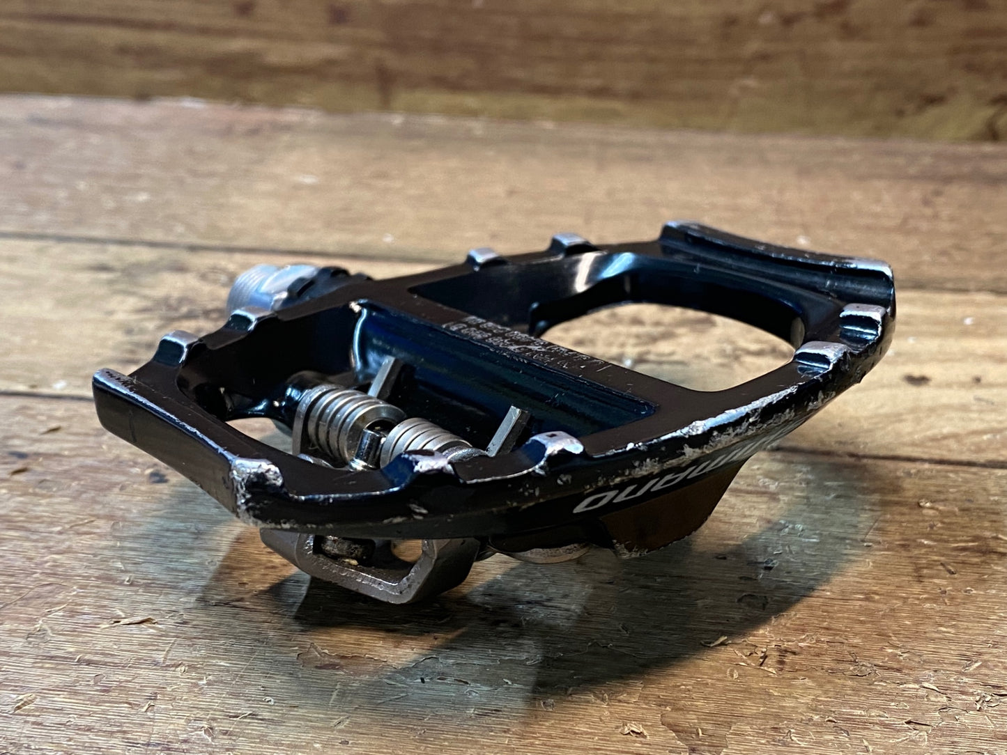 IL067 シマノ SHIMANO PD-A530 ビンディングペダル SPD 片面フラット 黒