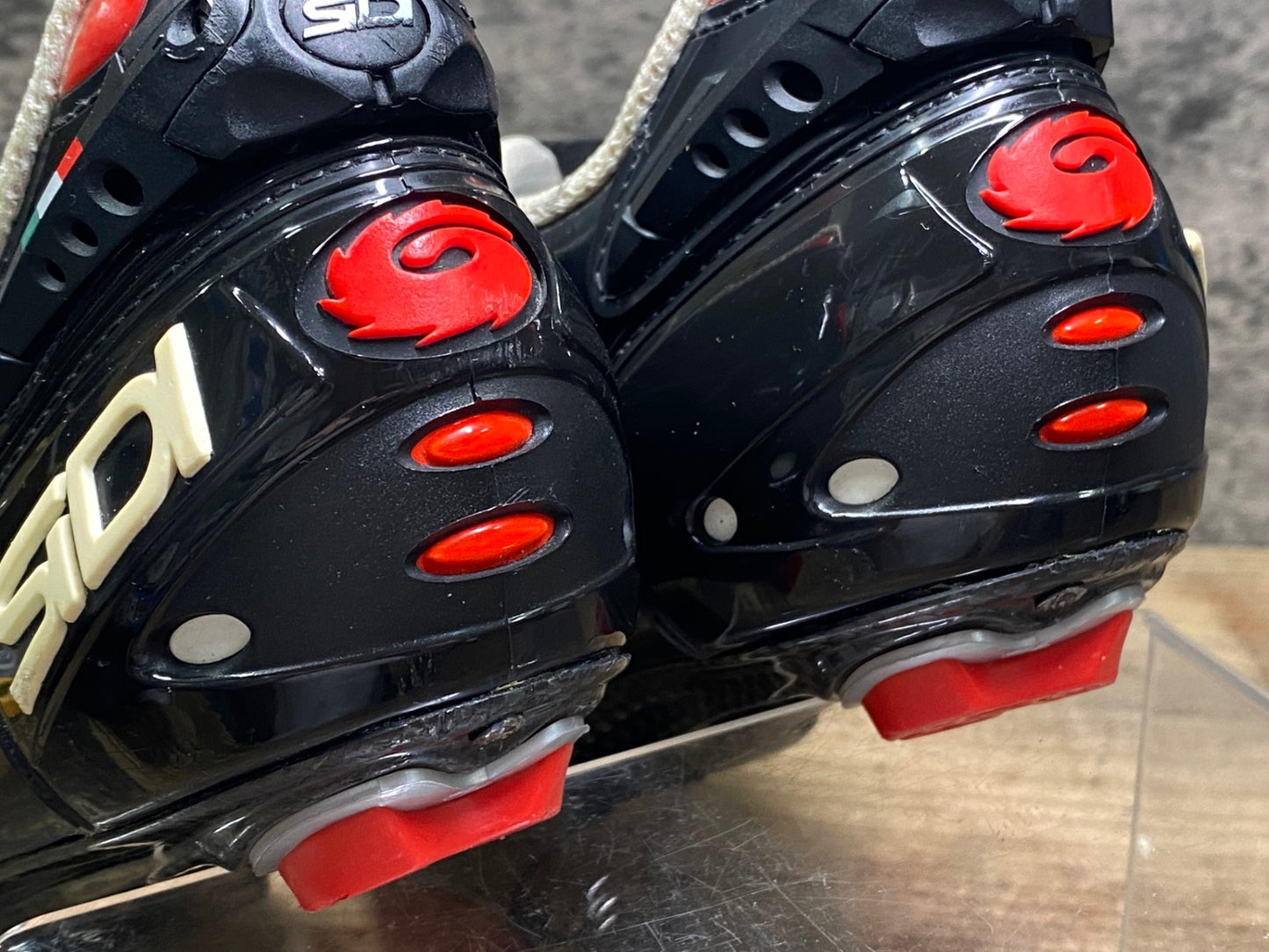JC294 シディ SIDI Vernice Limited EDITION ビンディングシューズ EU43 白黒