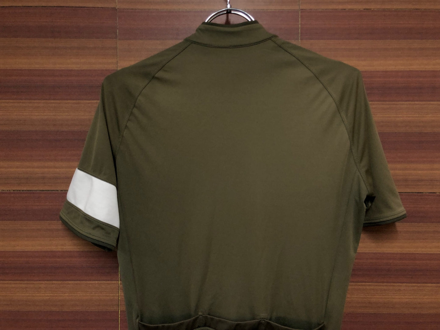 IL920 ラファ Rapha CORE JERSEY 半袖 サイクルジャージ オリーブ S ※日焼け