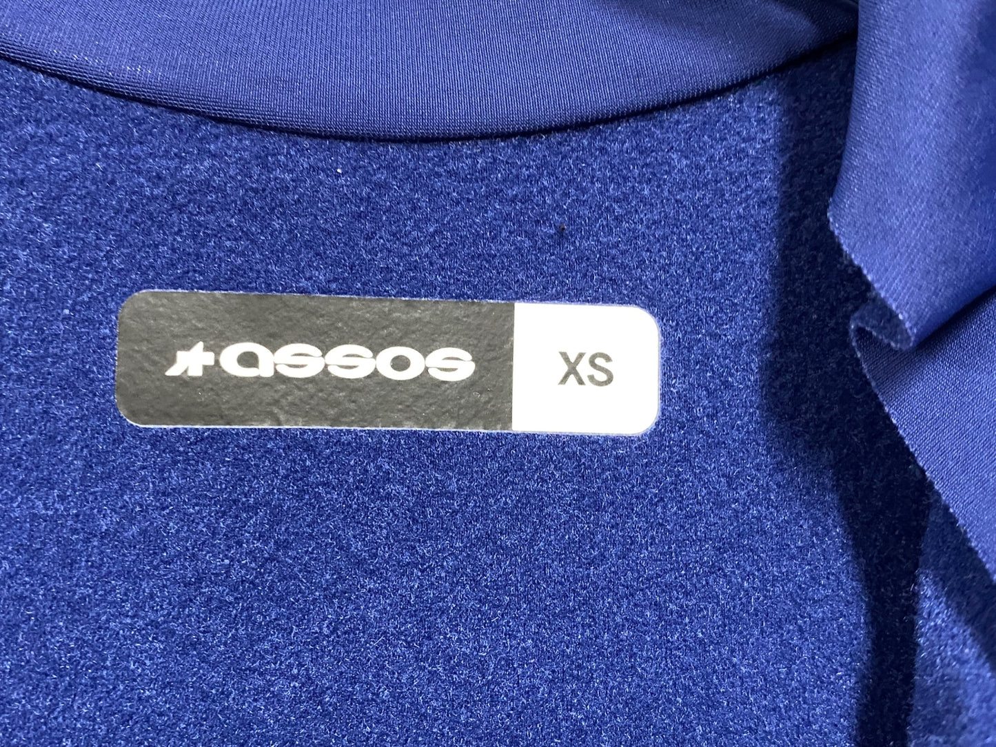 IY535 アソス assos MILLE GT SPRING FALL JERSEY C2 長袖 サイクルジャージ ネイビー XS 裏起毛
