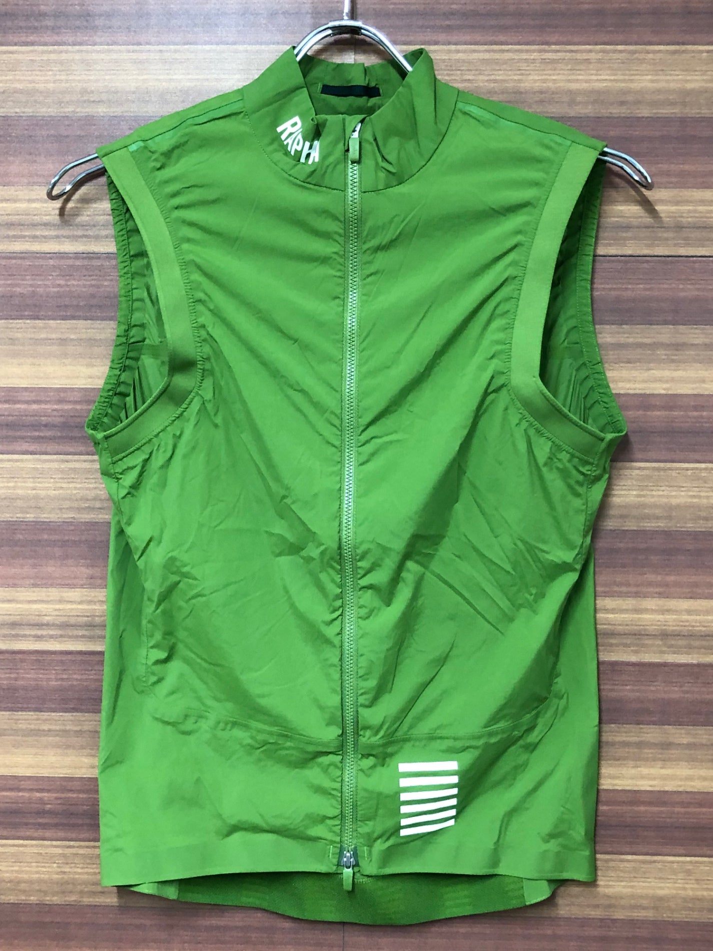 HY694 ラファ Rapha プロチームライトウェイトジレ PRO TEAM LIGHTWEIGHT GILET 緑 S