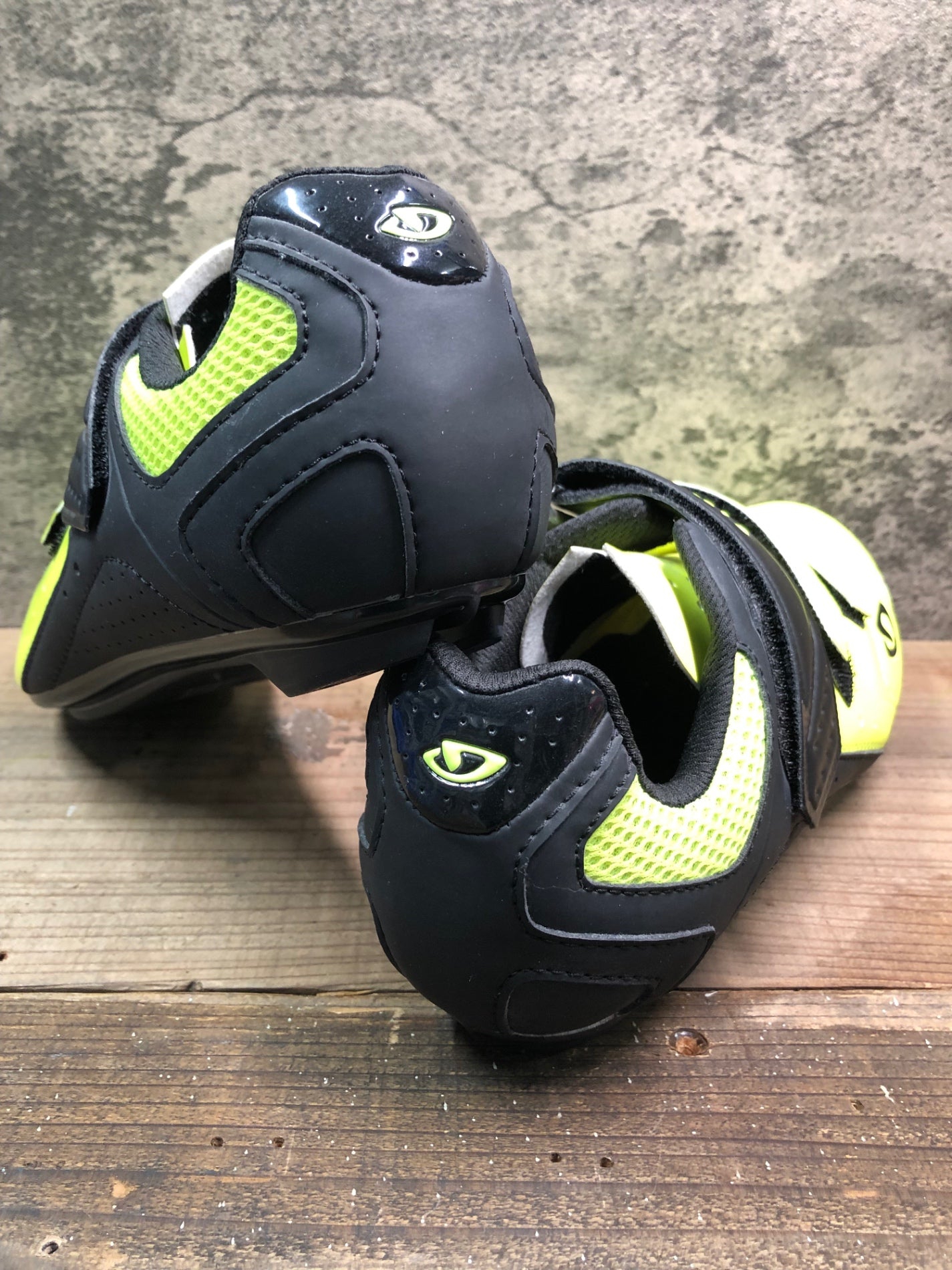 IO957 ジロ GIRO トレブル TREBLE ビンディングシューズ SPD-SL 黄 EU41