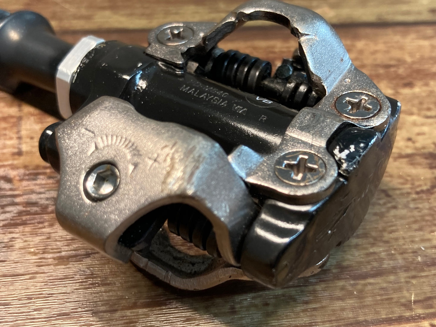 IY072 シマノ SHIMANO PD-M540 ビンディングペダル SPD ※わずかに錆有り