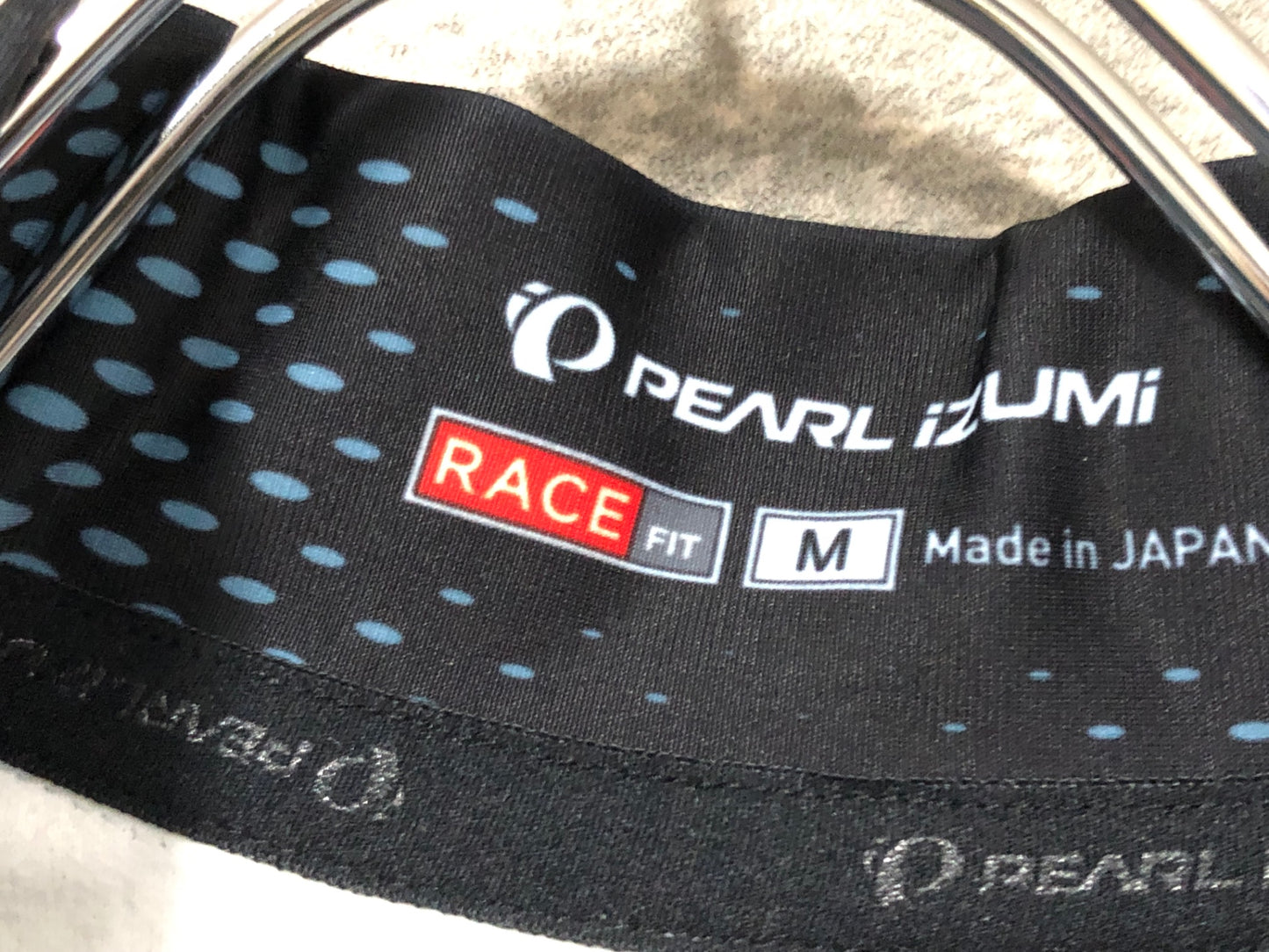 IX597 パールイズミ PEARL iZUMi 長袖サイクルジャージ 裏起毛 黒青 M