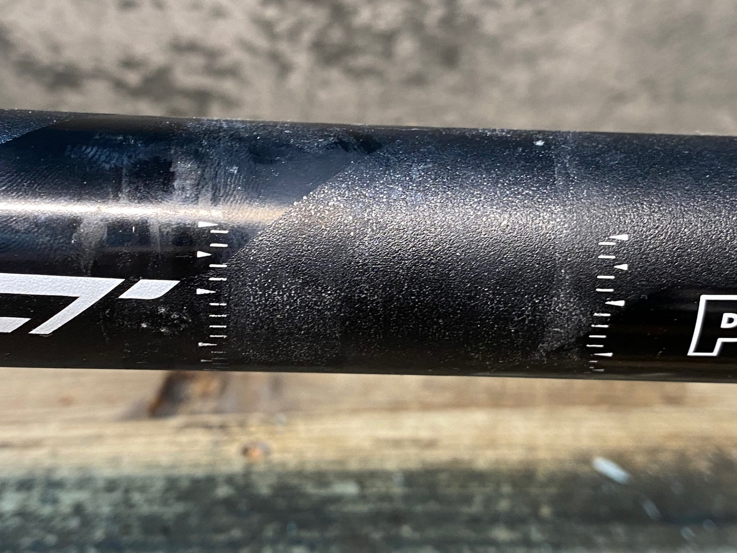 ID637 シマノ SHIMANO プロ PRO PLT アルミドロップハンドル 黒 Φ31.8 エンドC-C400mm