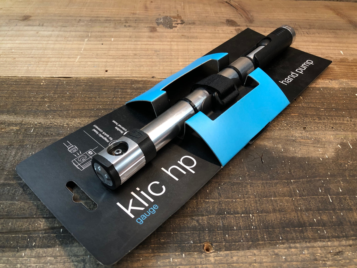 IP584 クランクブラザーズ crankbrothers Klic hp 携帯空気入れ ハンドポンプ 黒 シルバー