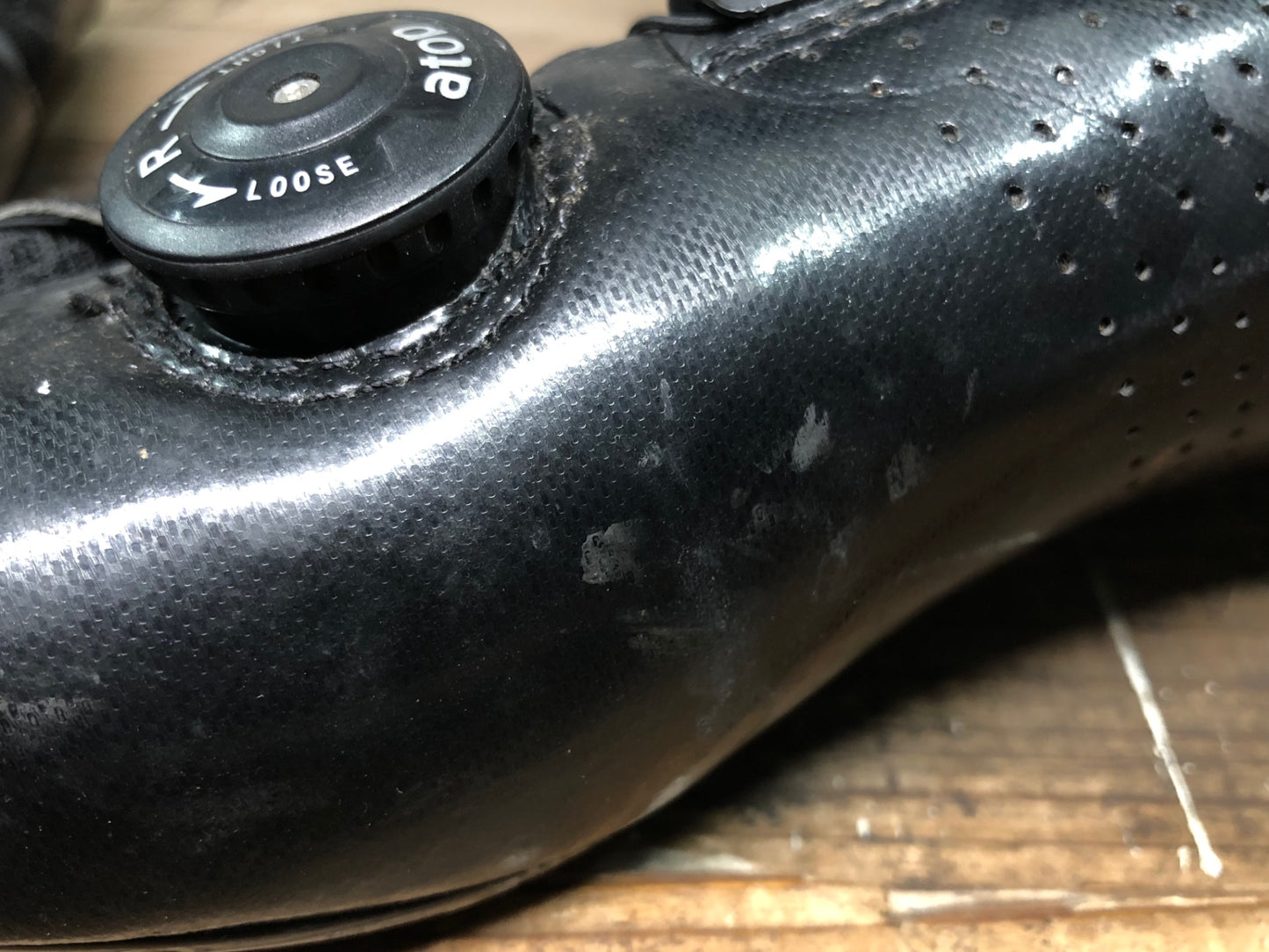 IM311 リンタマン Lintaman ADJUST PRO PLUS ビンディングシューズ 黒 EU39 SPD-SL つま先硬化