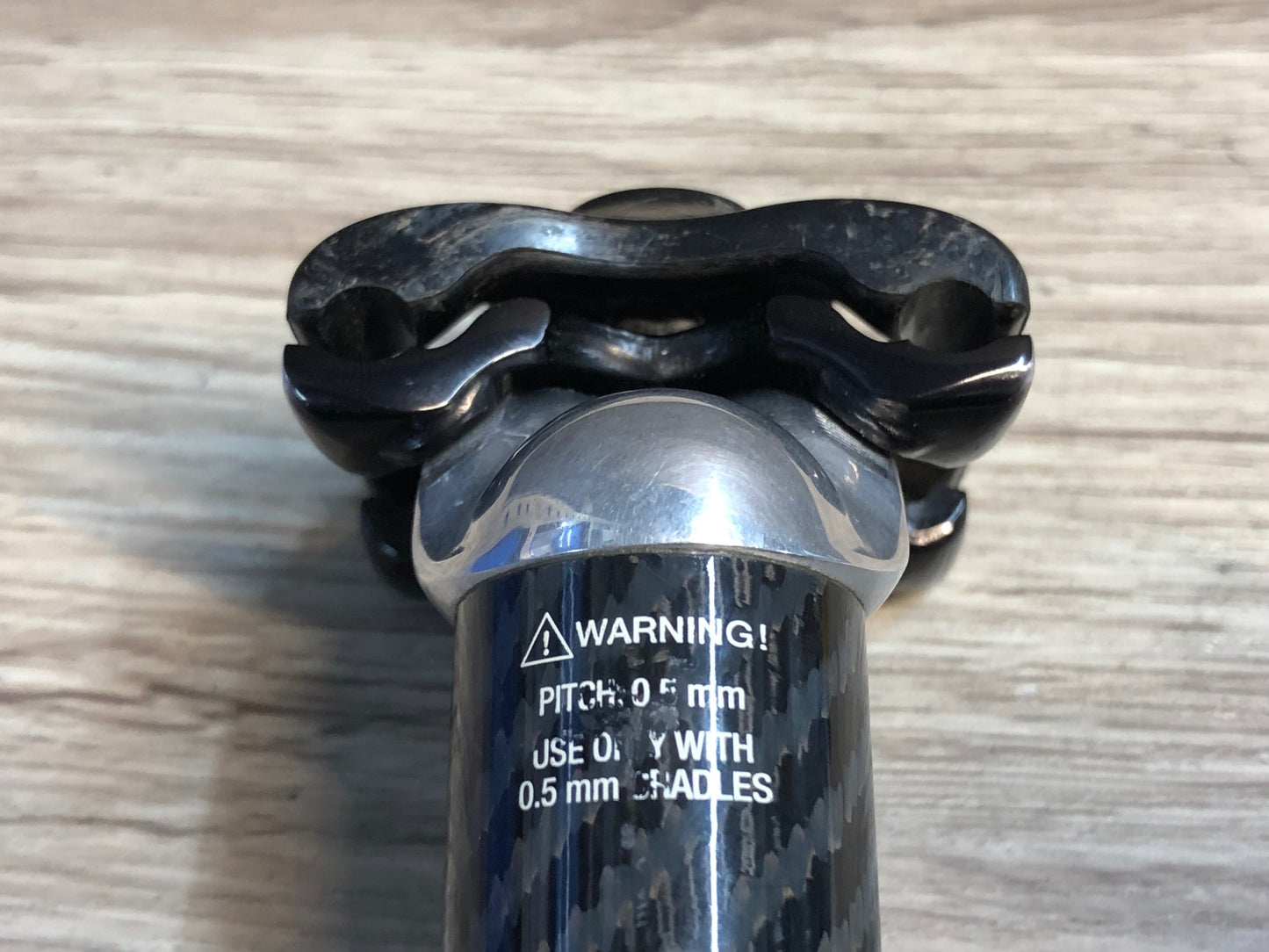 IK041 カンパニョーロ CAMPAGNOLO レコード RECORD カーボン シートポスト Φ27.2 先端カット済 実測190mm