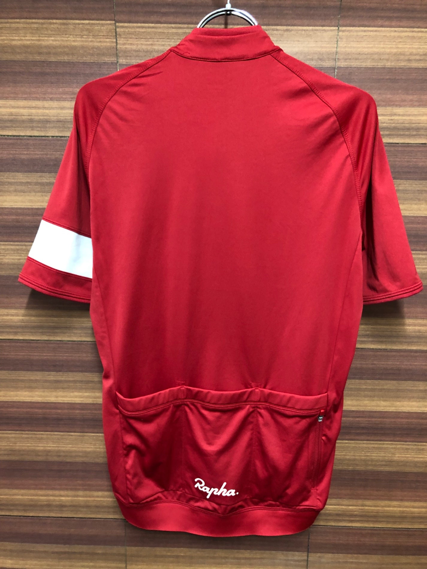 IP348 ラファ Rapha CORE JERSEY 半袖 サイクルジャージ 赤 M
