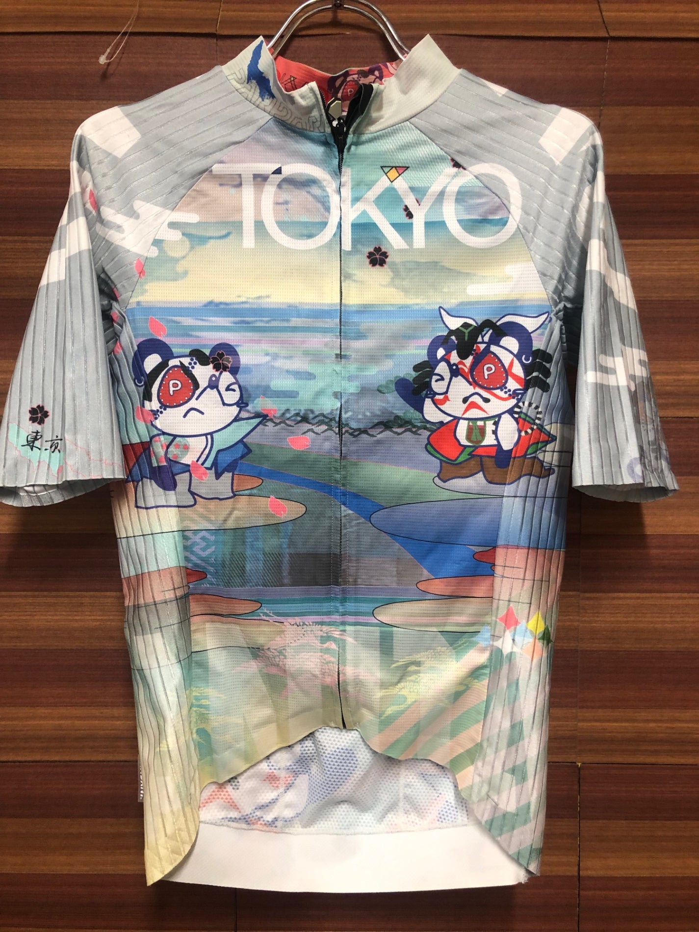 IP990 パンダーニ Pandani 半袖 サイクルジャージ 白 総柄 S TOKYO – BICI AMORE EQ STORE
