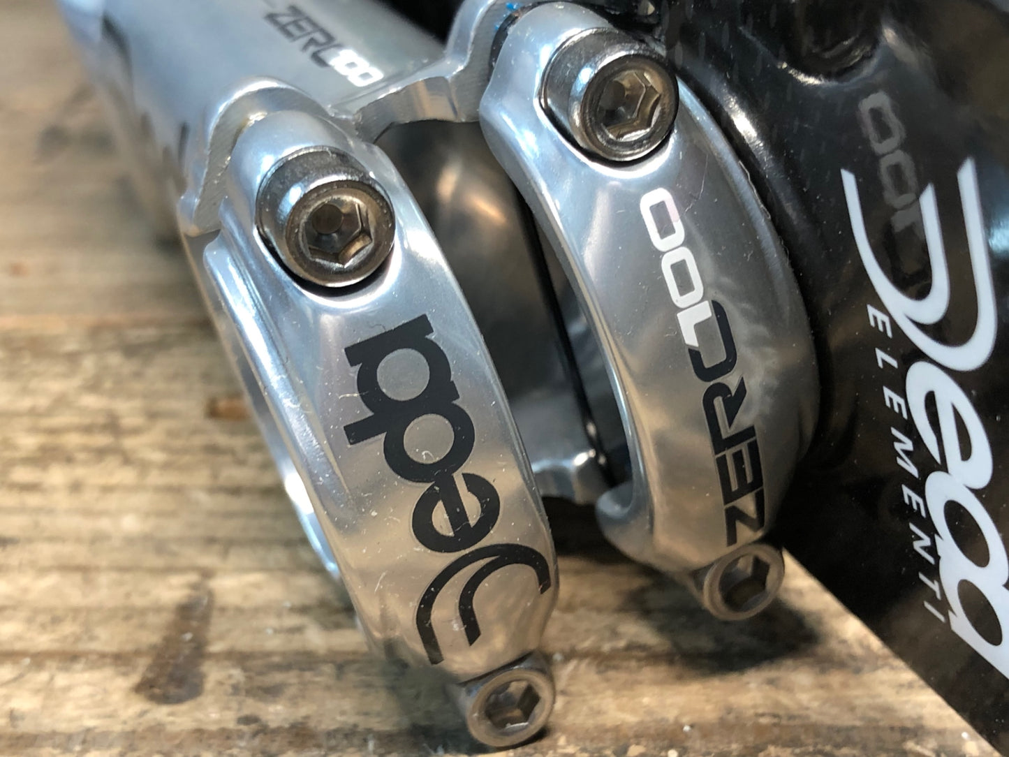 IZ831 デダ Deda ゼロ ZERO 100 SERVIZIO CORSE アルミステム 銀 110mm Φ31.7 OS