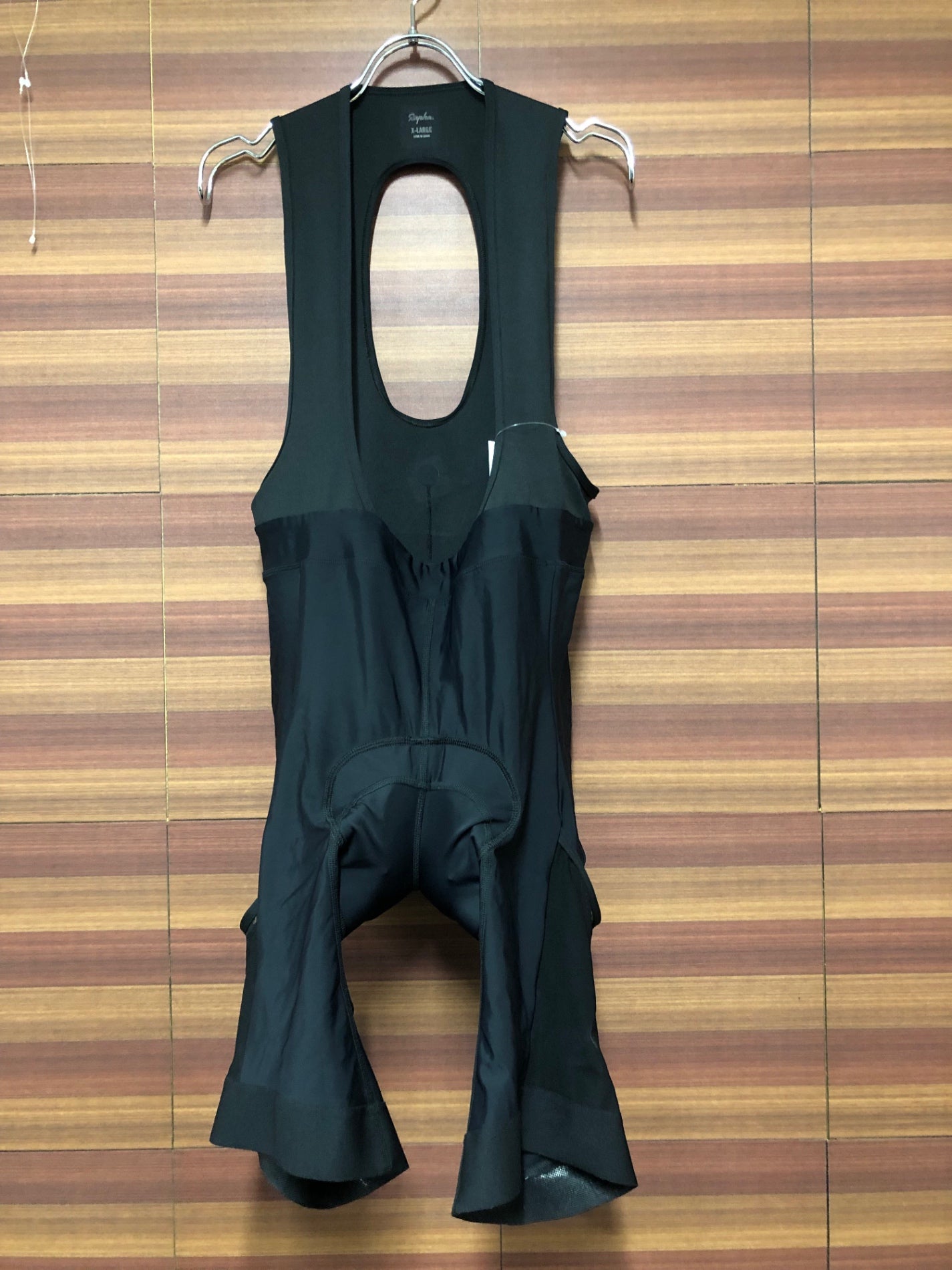 HZ152 ラファ Rapha CORE CARGO BIB SHORTS カーゴ ビブショーツ 黒 XL ※スレ