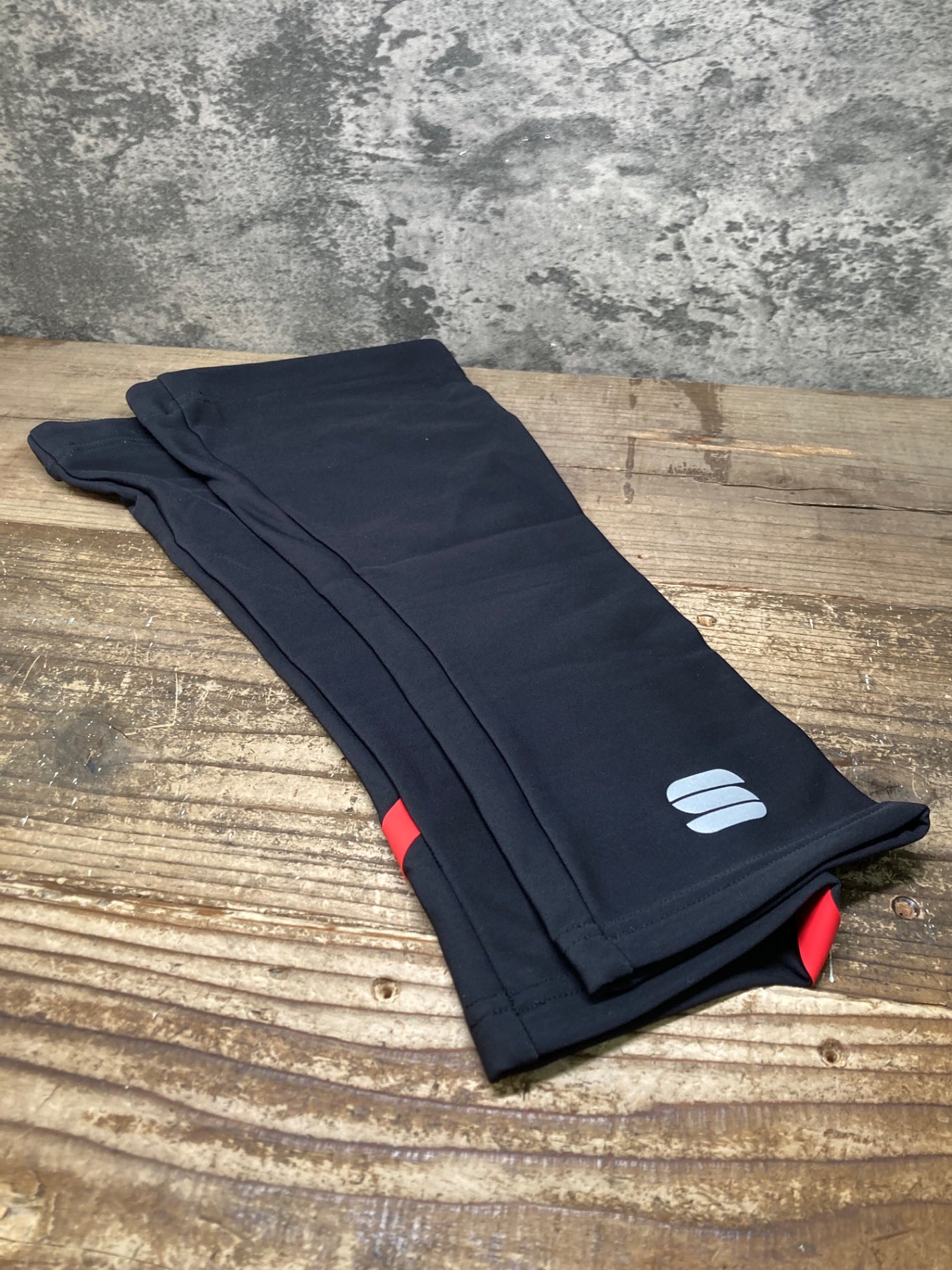 IJ112 スポーツフル sportful レッグウォーマー 黒 M 裏起毛