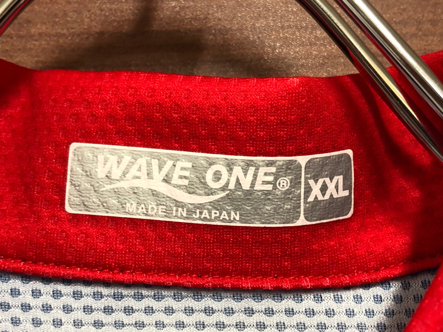 IL347 ウェイブワン WAVEONE 半袖 サイクルジャージ 青 白 XXL チームジャージ Team ELMO