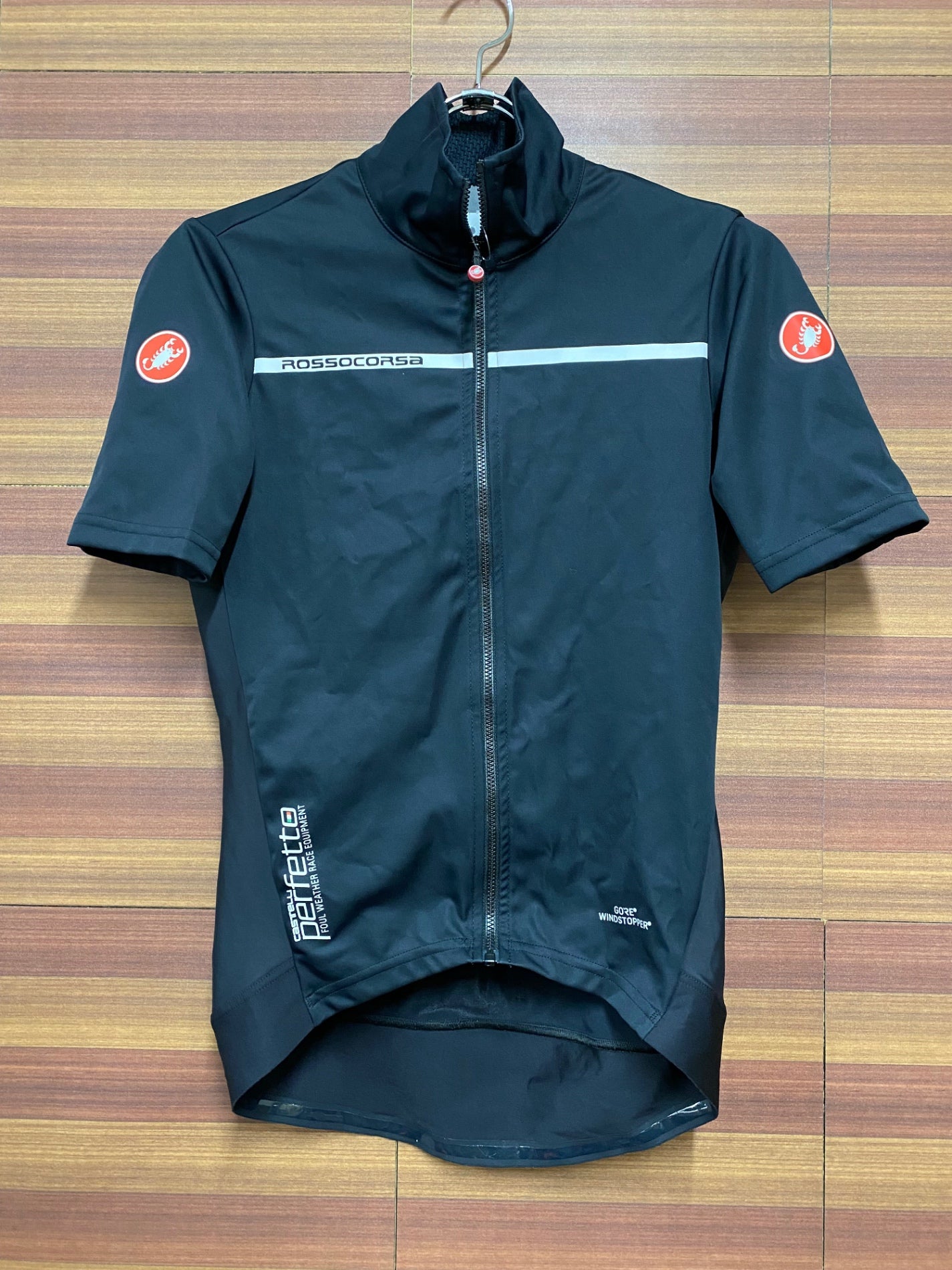 カステリCastelli RossoCorsaサイクルジャージ