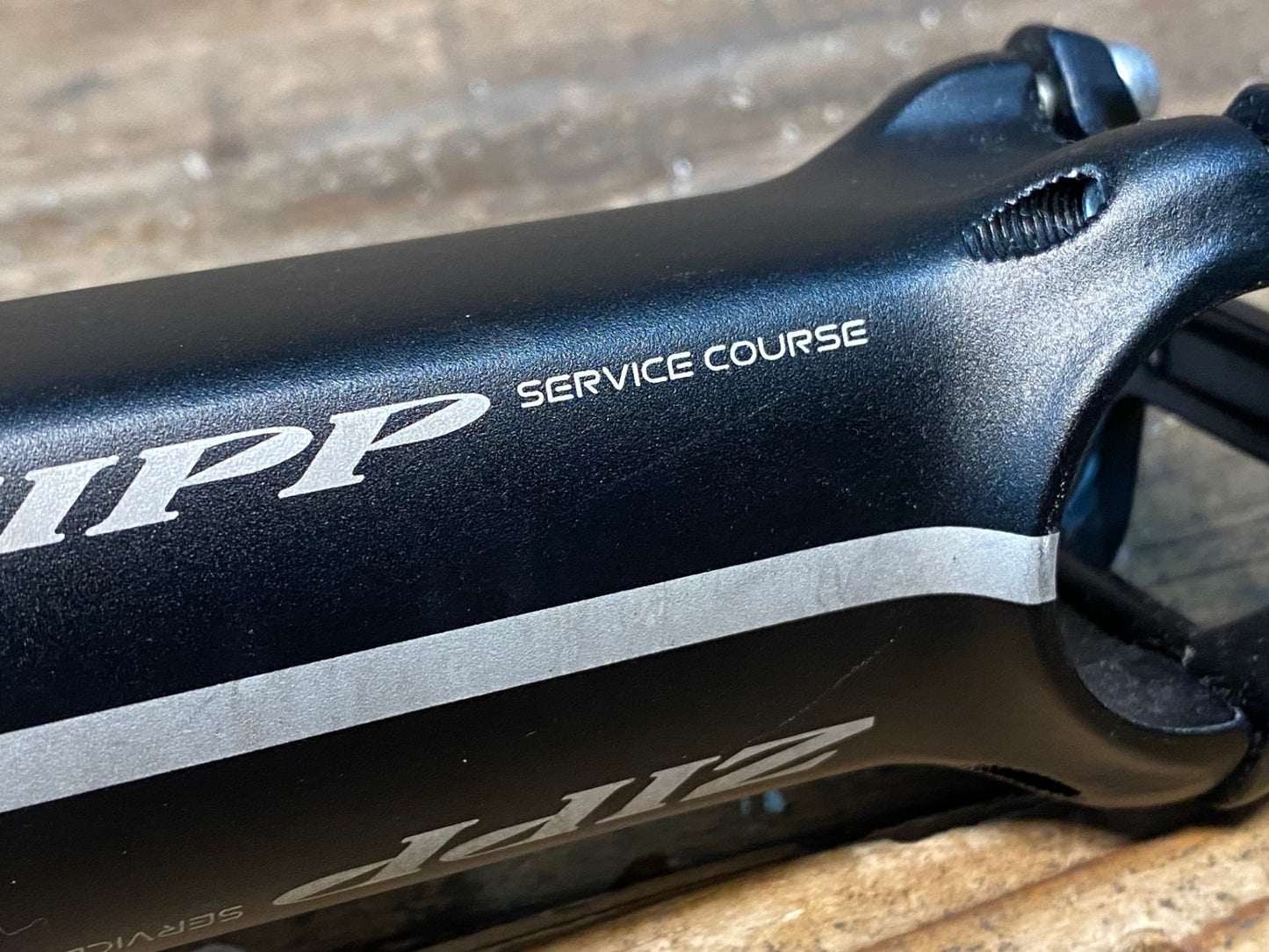 IP191 ジップ ZIPP SERVICE COURSE アルミ ステム 黒 110mm Φ31.8 OS ±6°