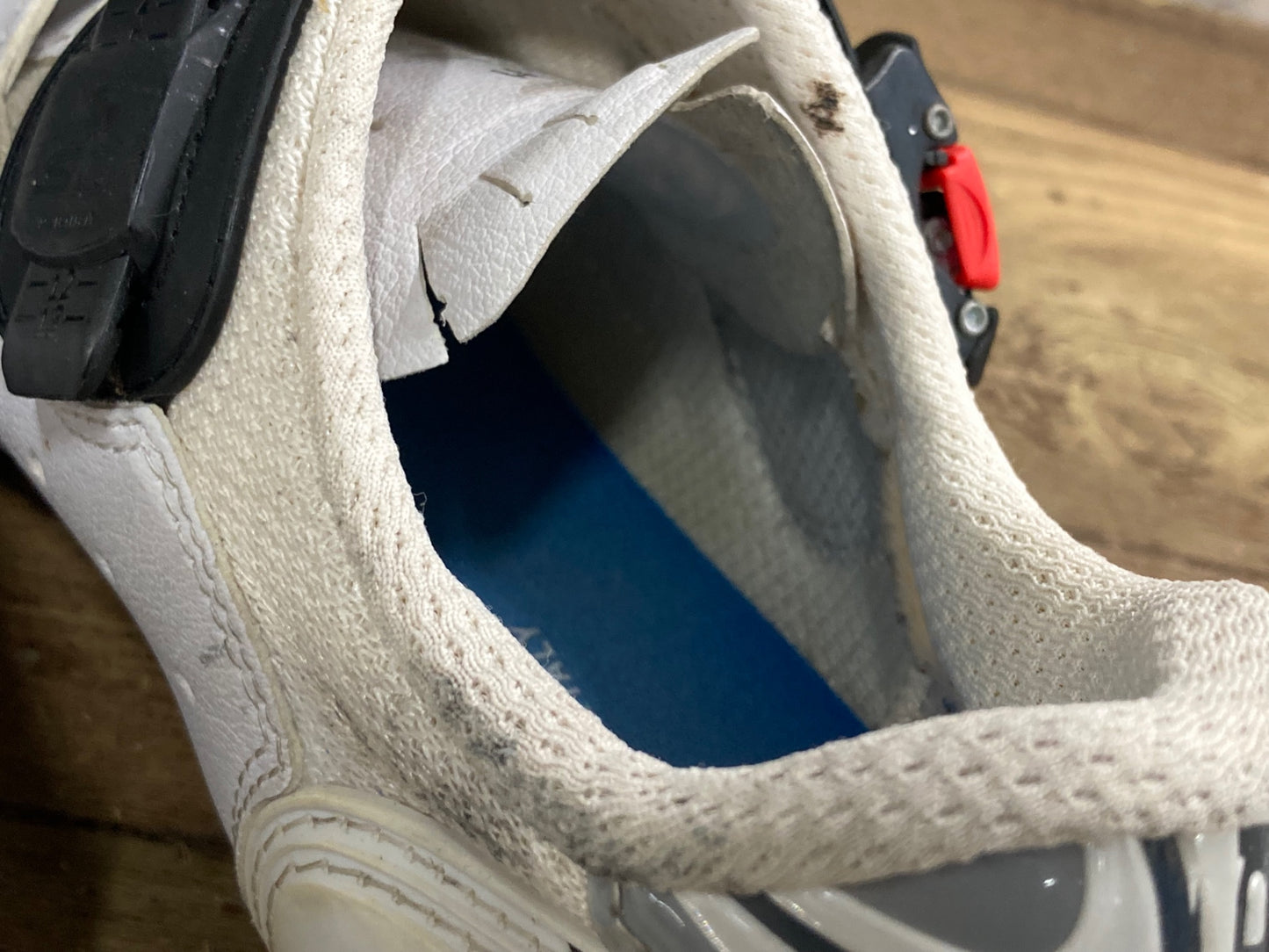 IY844 シディ SIDI GENIUS7 ビンディングシューズ 白 SPD-SL EU42