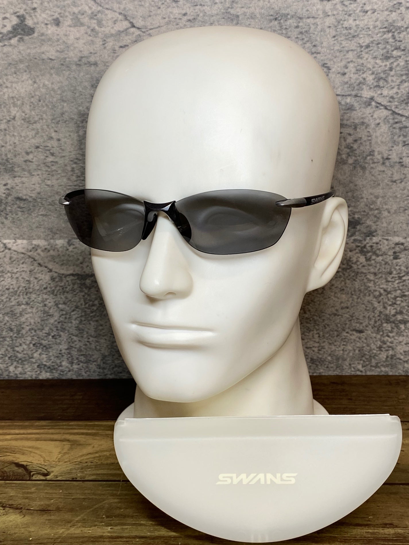 JD289 スワンズ SWANS Airess Leaf fit サングラス アイウェア グレー 偏光レンズ