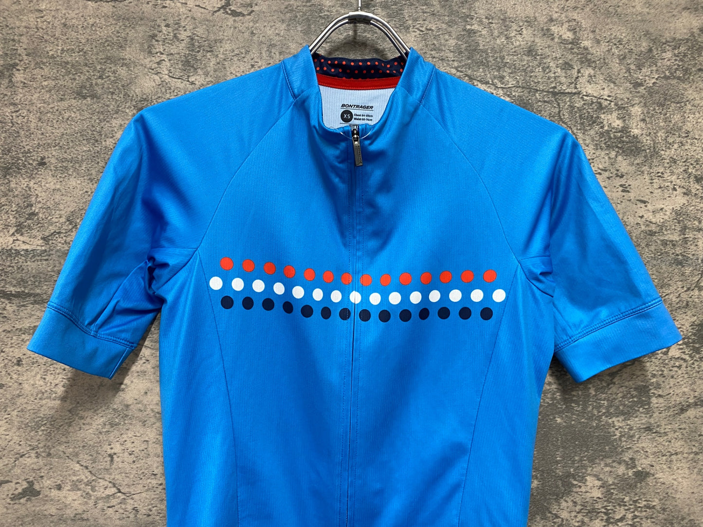 IY726 ボントレガー BONTRAGER 半袖 サイクルジャージ 水色 XS