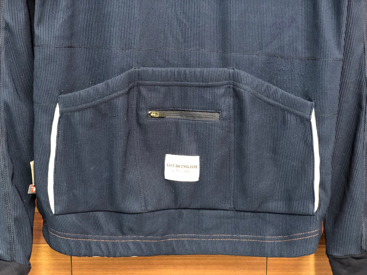 IS800 カフェドシクリステ CAFE DU CYCLISTE LEONIE Man 長袖 サイクルジャケット オレンジ M