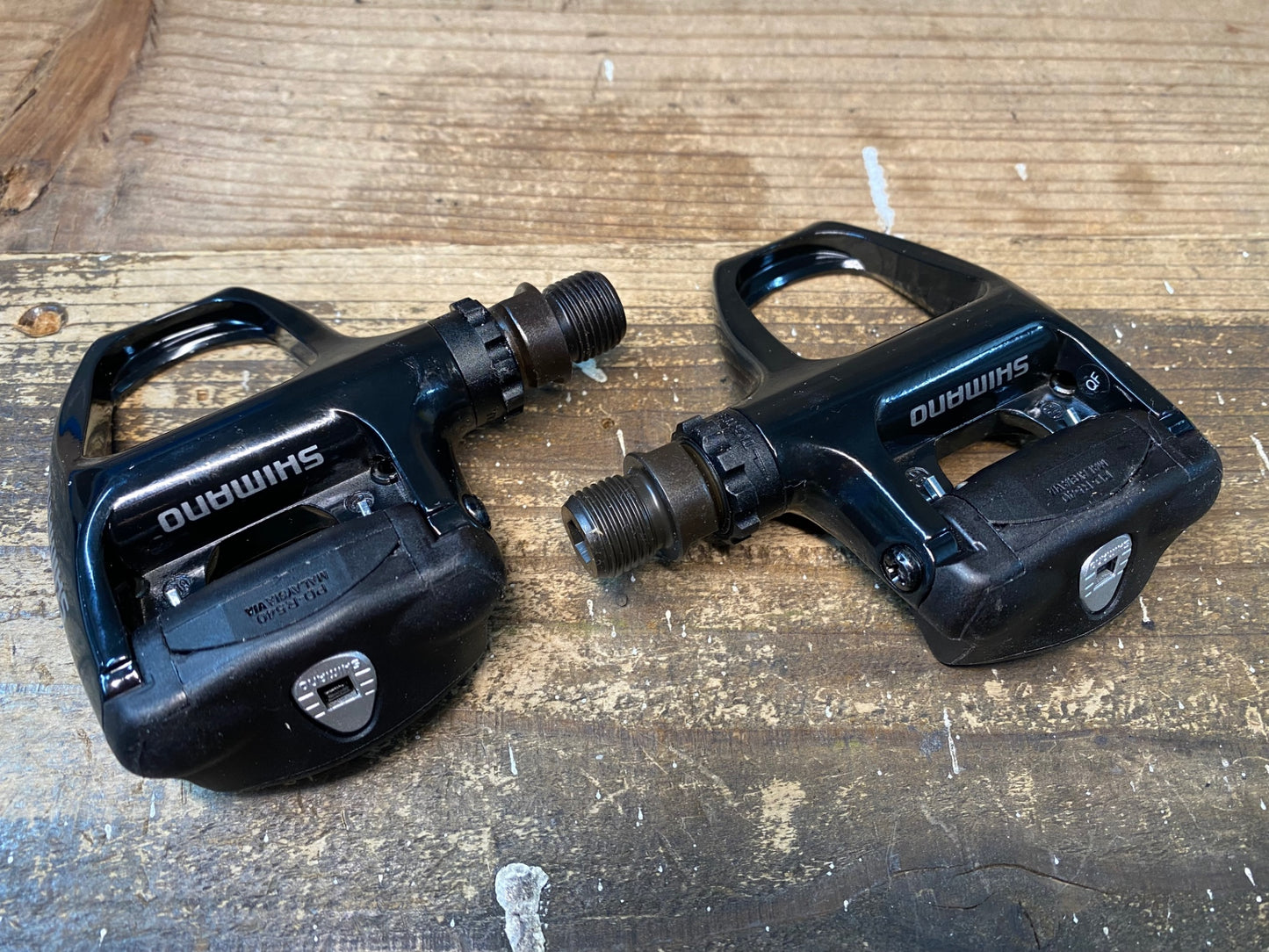 IY287 シマノ SHIMANO LIGHT ACTION PD-R540 ビンディングペダル SPD-SL
