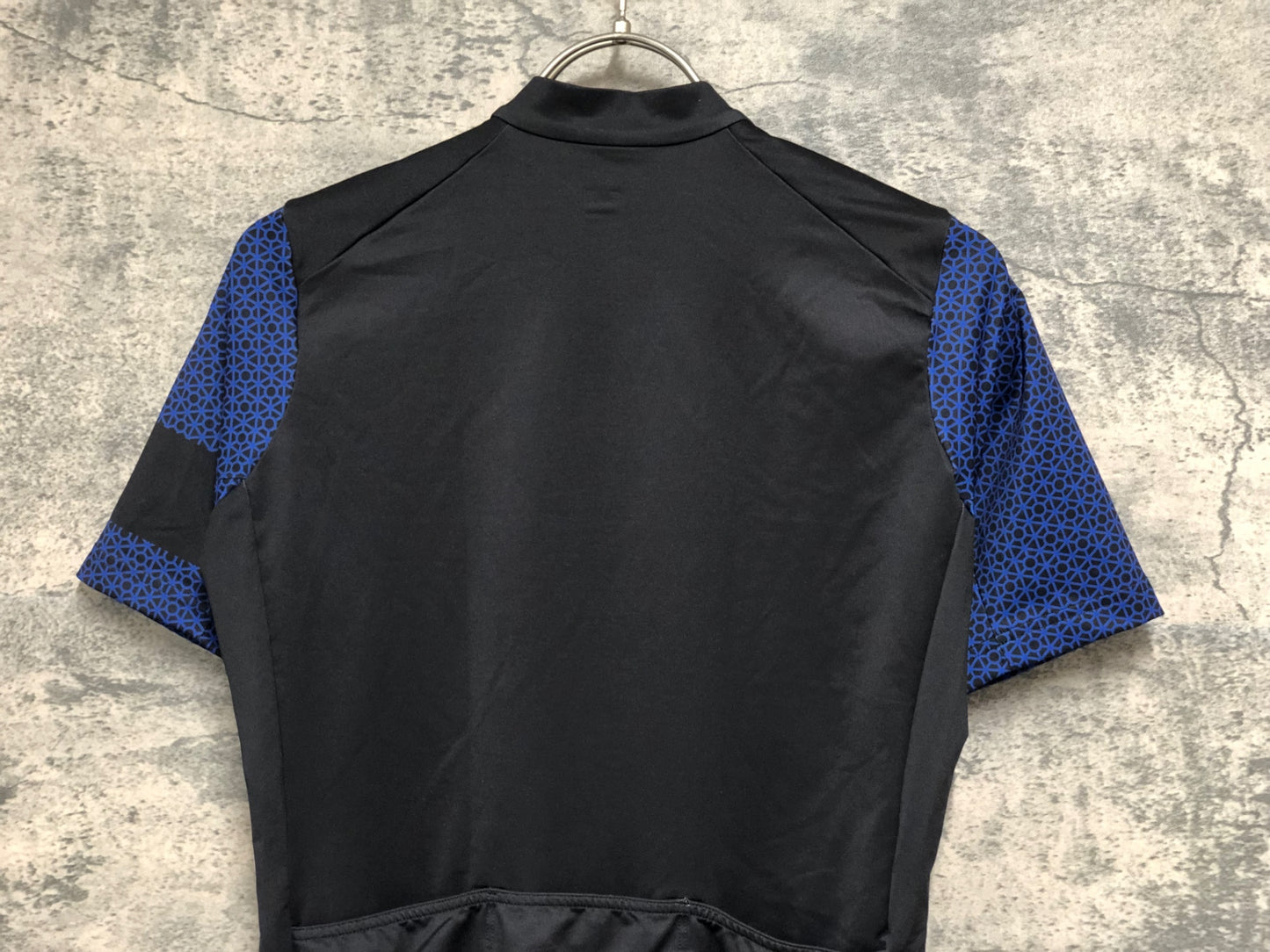 IY256 ラファ Rapha WOMEN'S CLUBHOUSE MERCH MIDWEIGHT JERSEY 半袖 サイクルジャージ 黒 紺 S レディース