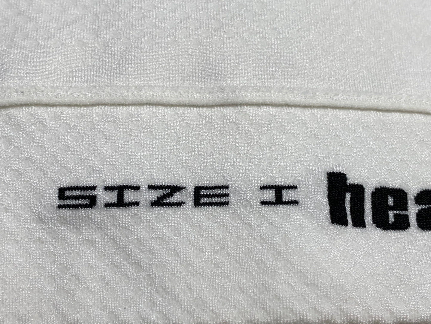 JD467 アソス assos ヘッドバンド 白 Ⅰ