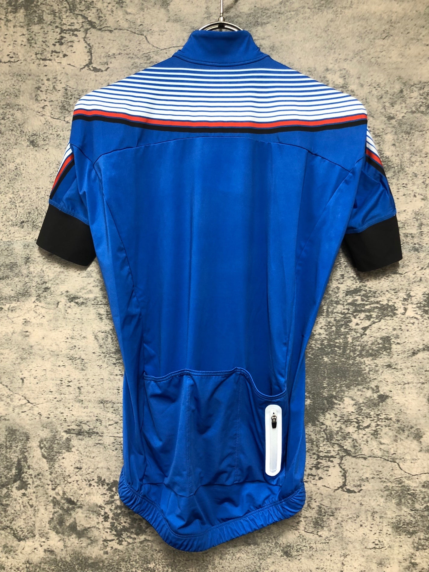 IY170 ルコックスポルティフ le coq sportif 半袖 サイクルジャージ 青 S
