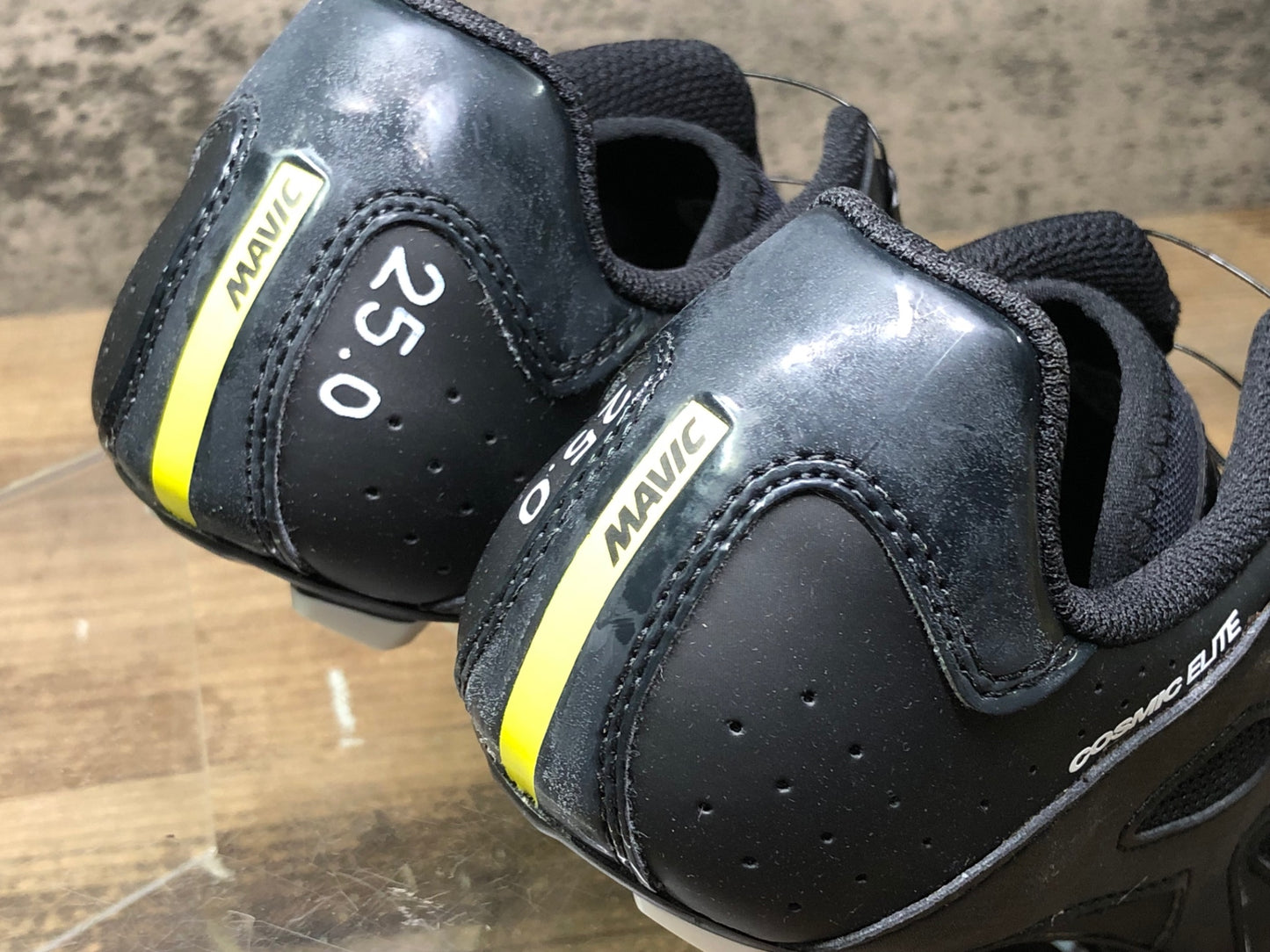 JC693 マヴィック MAVIC COSMIC ELITE ビンディングシューズ 黒 EU40 SPDアタッチメント