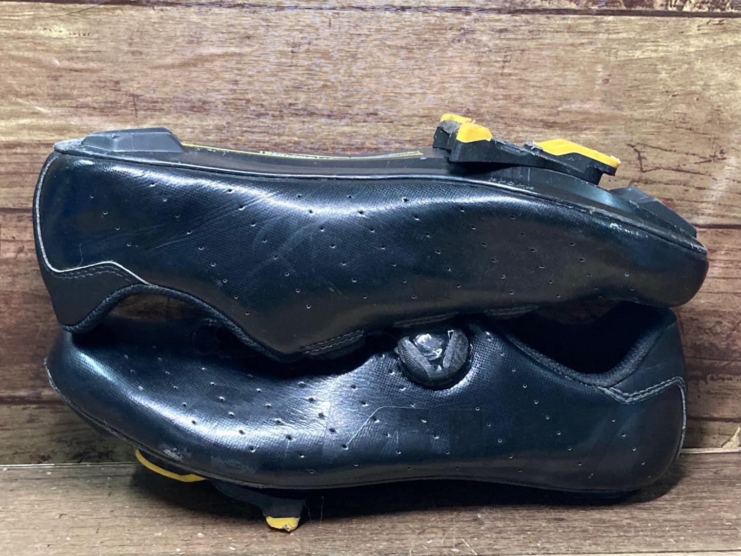 IN408 マヴィック MAVIC エナジーコンプ エルゴ フィットENERGY COMP ERGO FIT ビンディングシューズ EU41 1/3黒 BOA傷有り