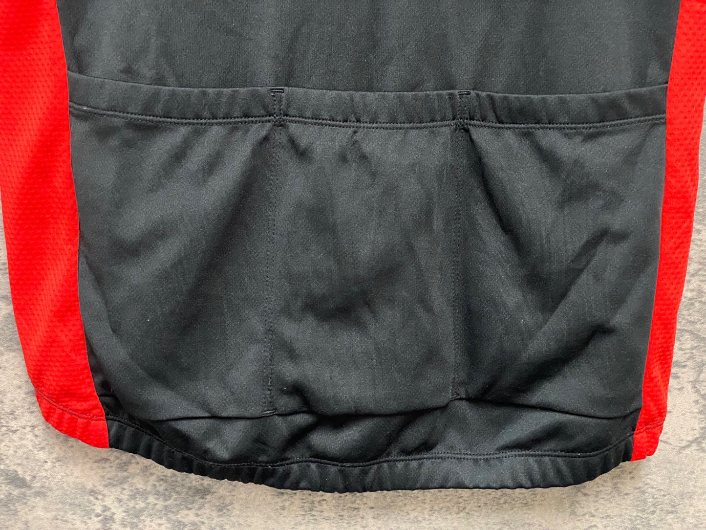 IX228 ルコックスポルティフ le coq sportif 半袖 サイクルジャージ 黒 M