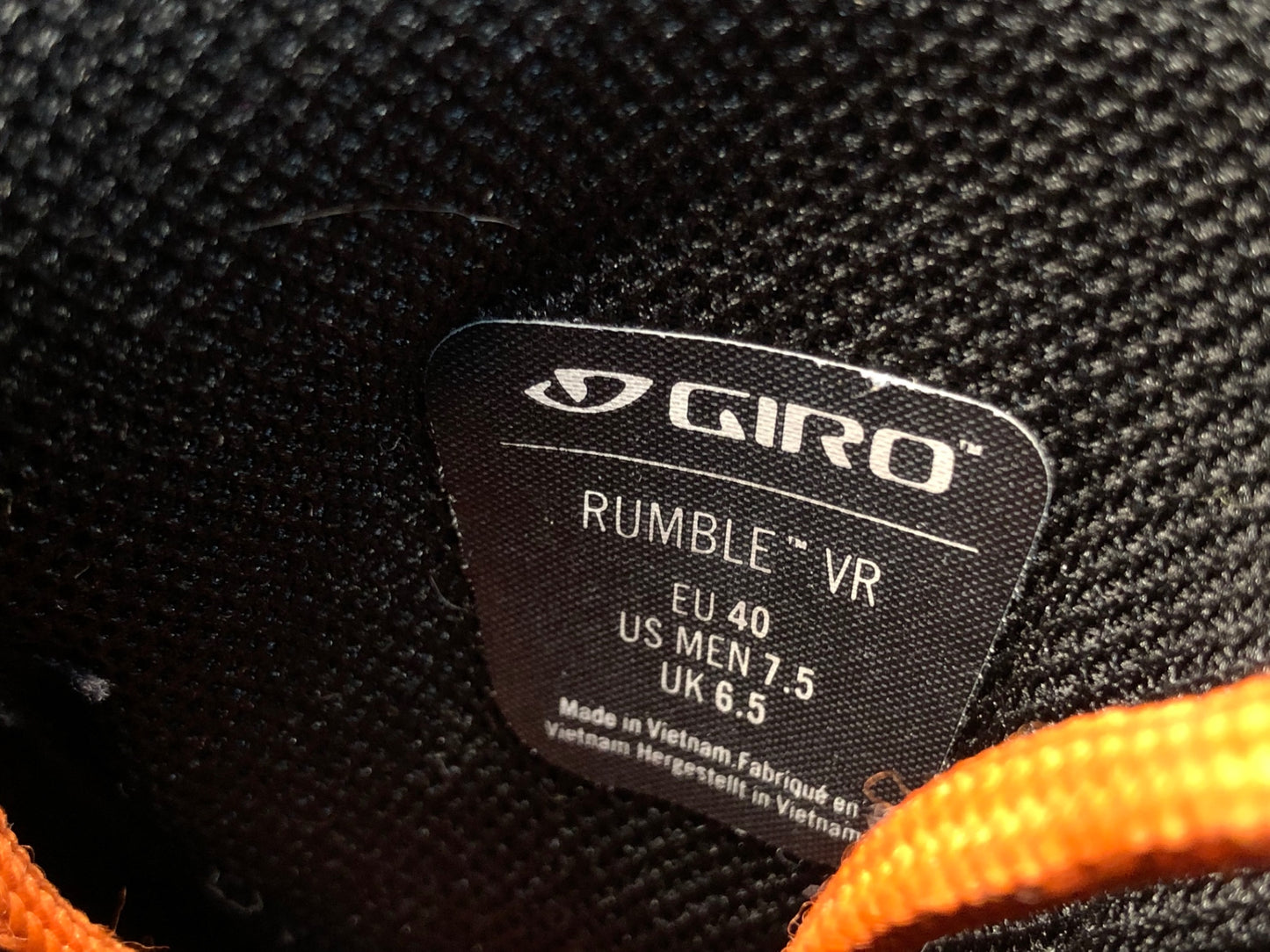 IP515 ジロ GIRO RUMBLE VR ビンディングシューズ SPD EU40 ※擦れあり