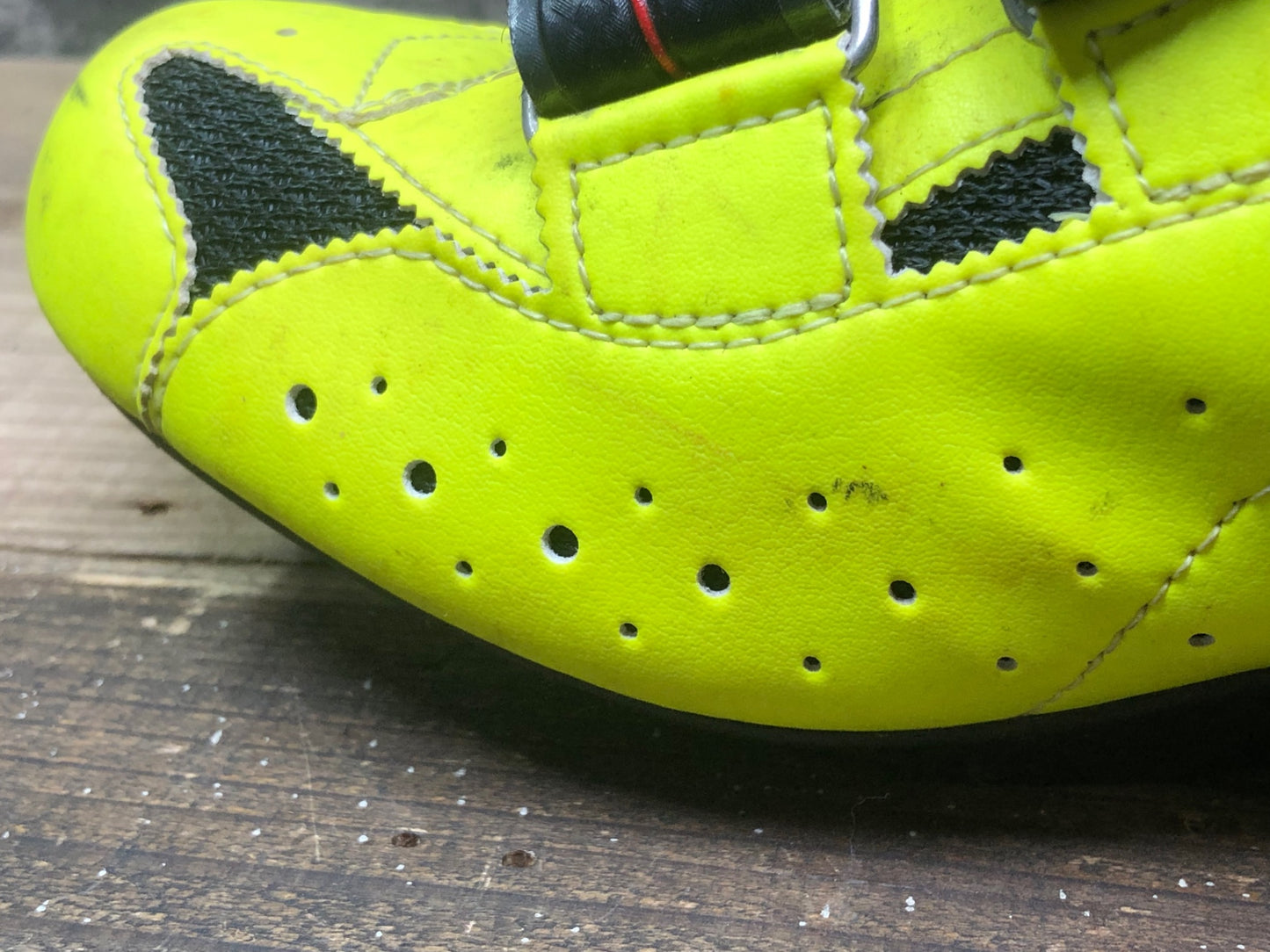IN241 シディ SIDI ミレニアム3 MILLENNIUM3 カーボン ビンディングシューズ EU42 黄 ※擦れ傷多め