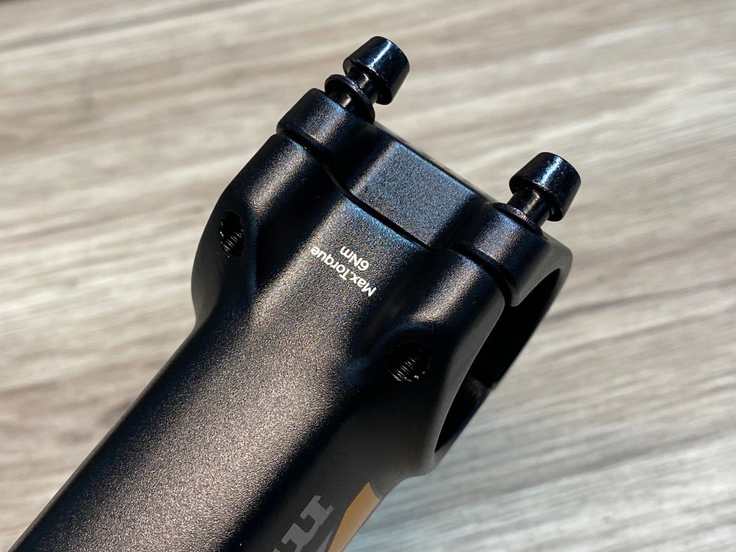 IW812 デダ DEDA MUD CROSS STEM アルミ ステム 黒 オレンジ 110mm Φ31.7 OS 84°