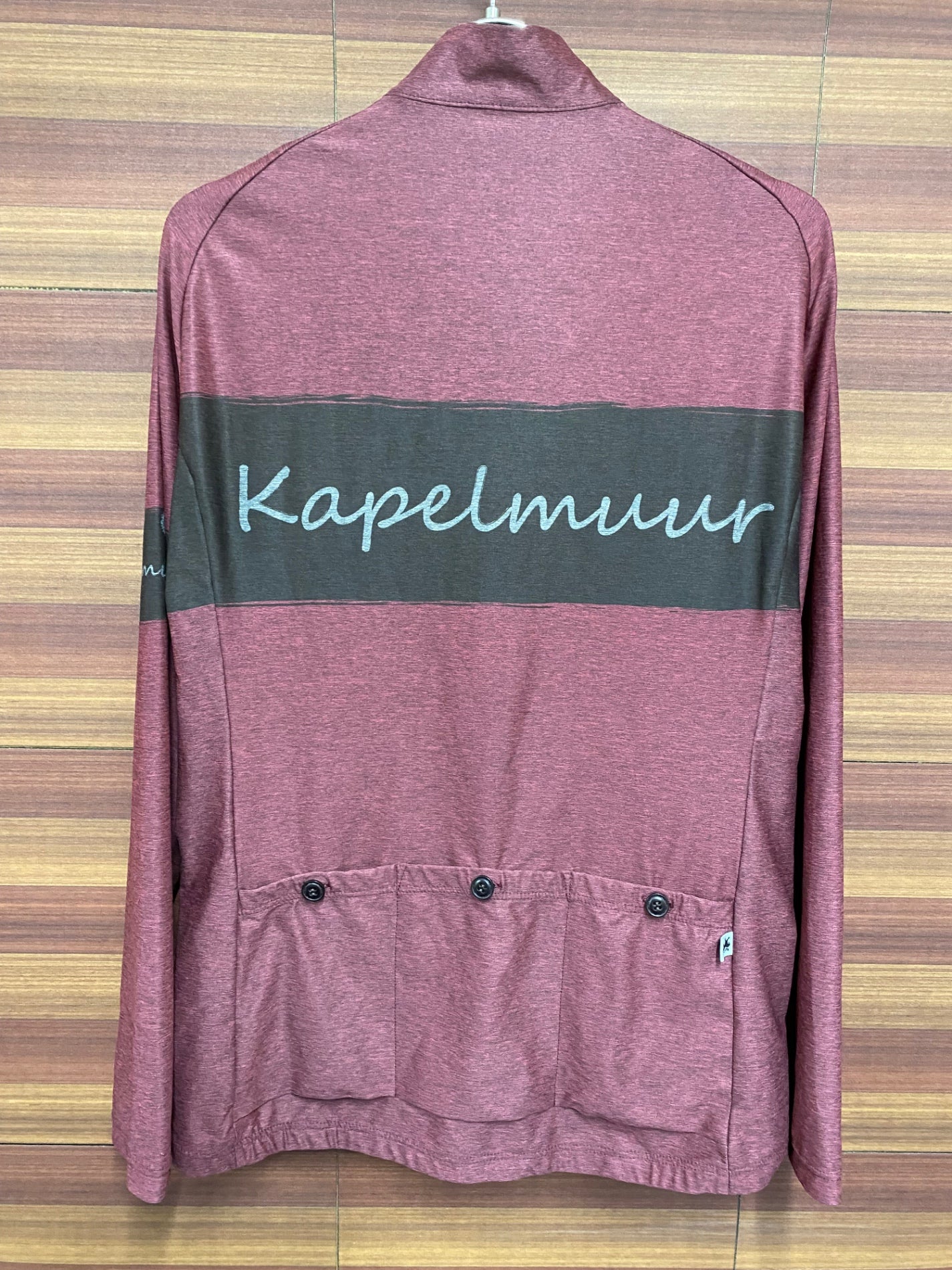 IP337 カペルミュール KAPELMUUR 長袖 サイクルジャージ ワインレッド 40