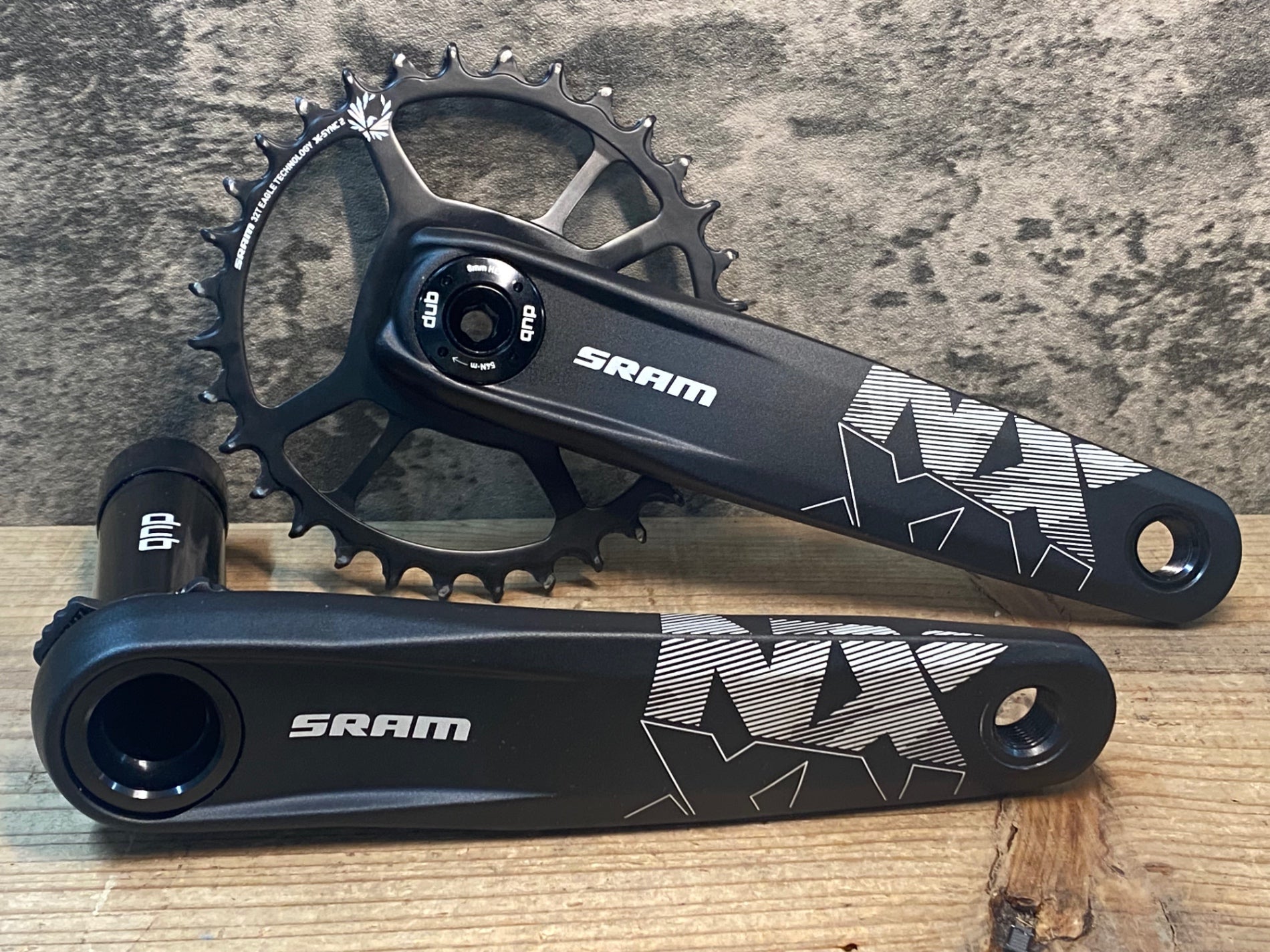 IN034 スラム SRAM NX EAGLE クランクセット 32T 170mm DUB