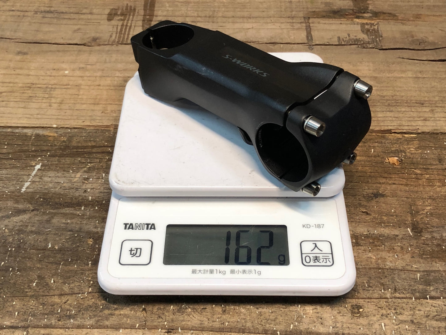 IP498 スペシャライズド SPECIALIZED エスワークス S-WORKS TARMAC STEM 黒 100mm Φ31.8 OS 6°