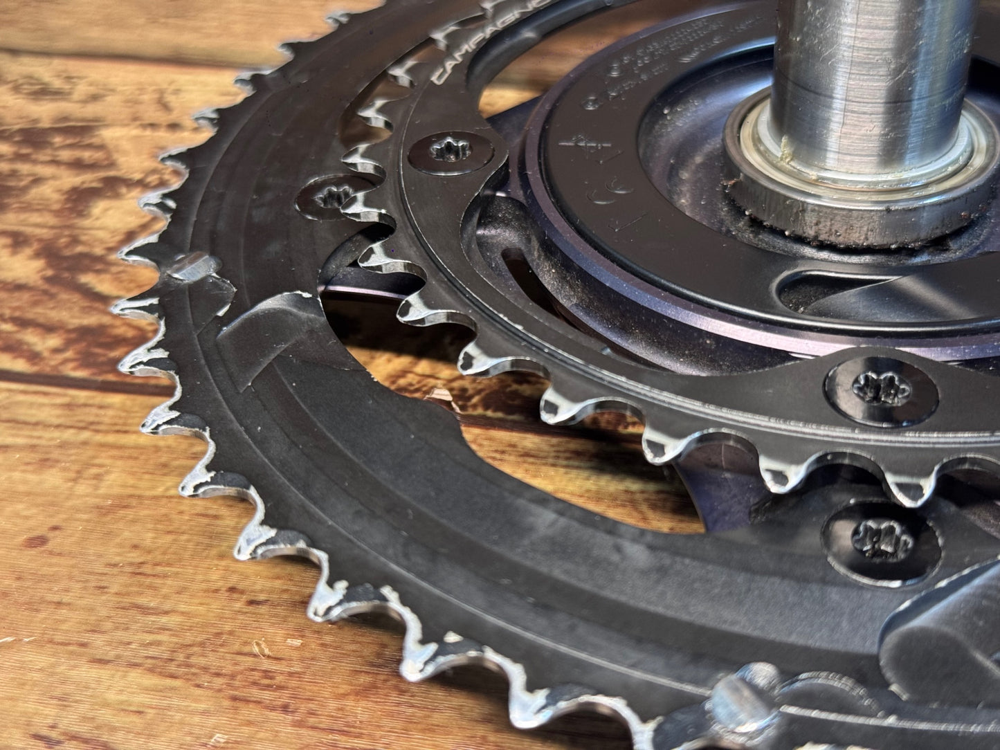 IP254 カンパニョーロ CAMPAGNOLO POWER2MAX NG クランクセット パワーメーター付き 170mm 50/34T 12S 起動確認済