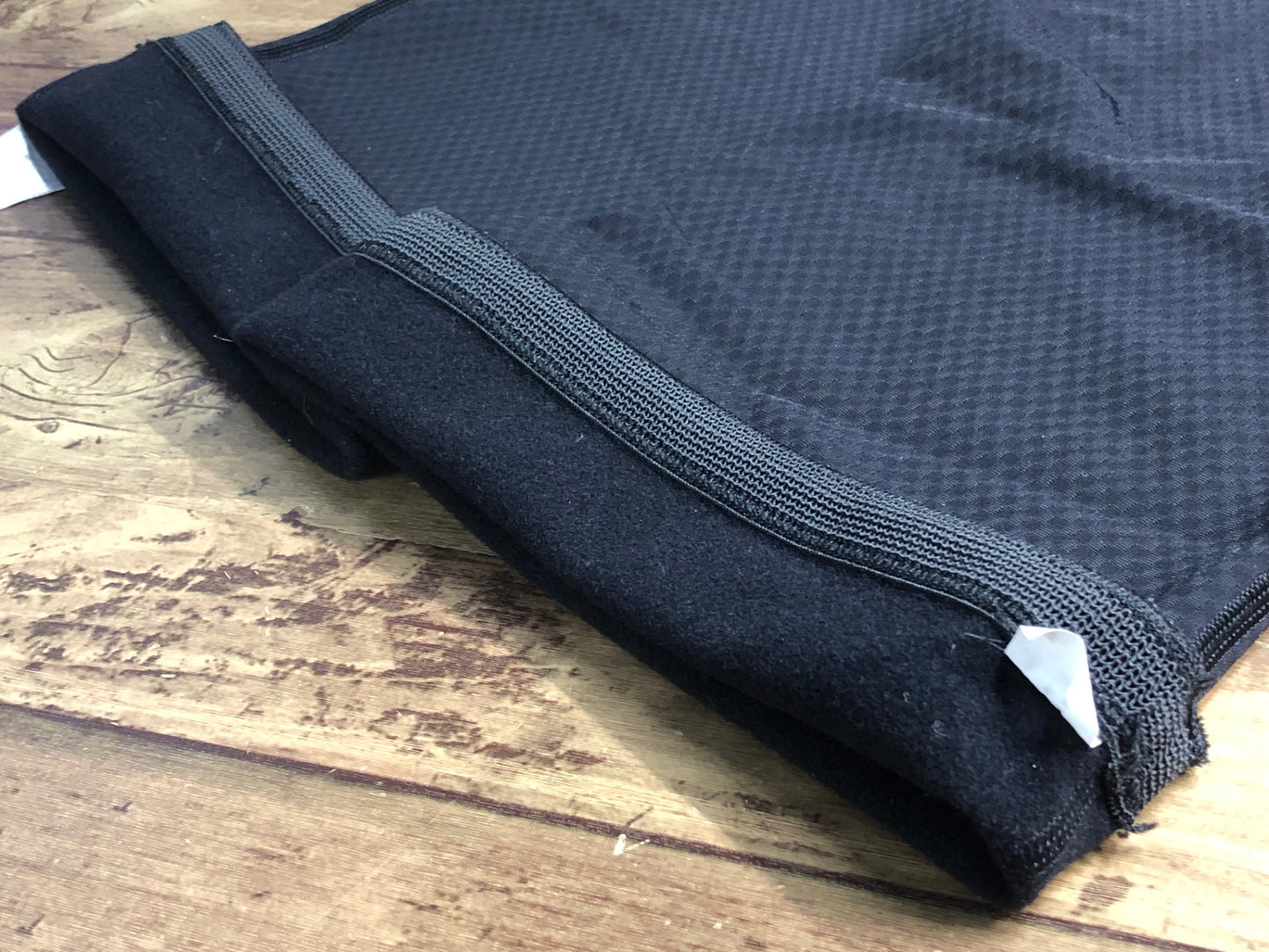 HU587 カペルミュール KAPELMUUR レッグウォーマー 黒 L 裏起毛