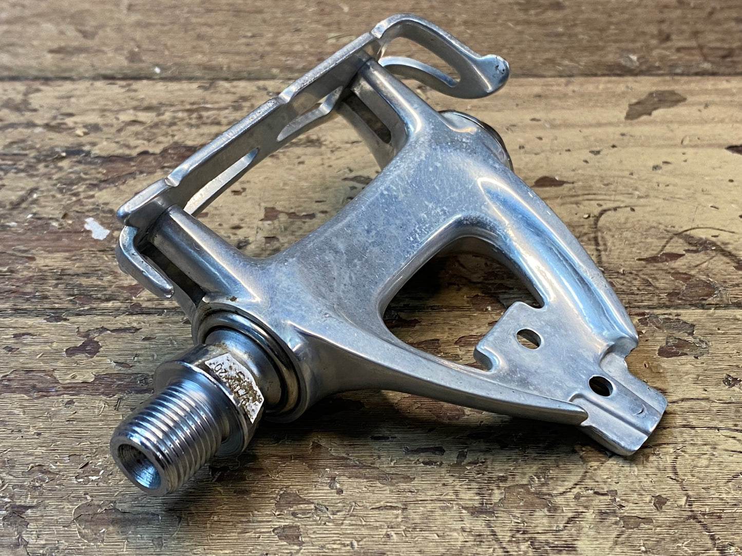 IN078 カンパニョーロ Campagnolo Cレコード C RECORD エアロ フラットペダル シルバー